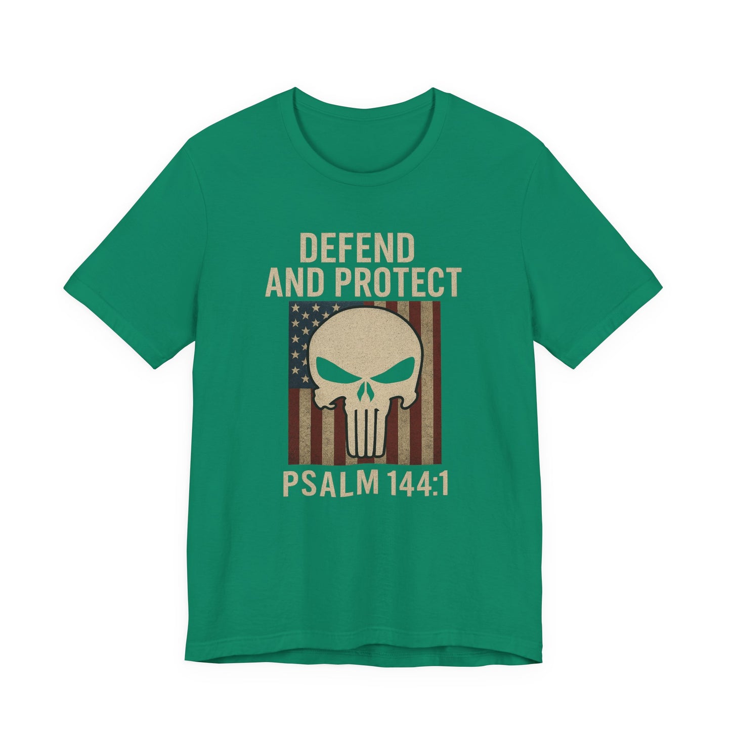 Defend and Protect Bible Verse Psalm 144:1 T-Shirt