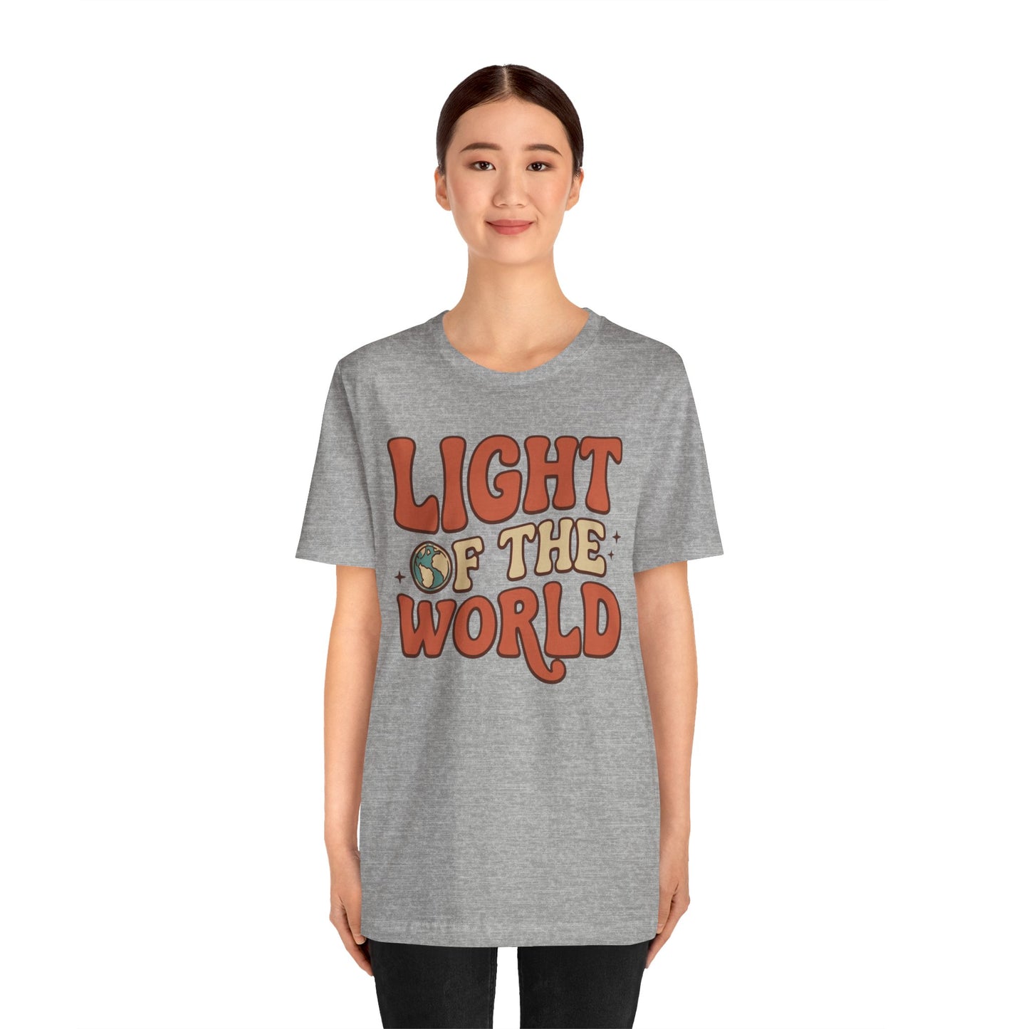 Light of the World T-Shirt — Inspirational Christian Tee
