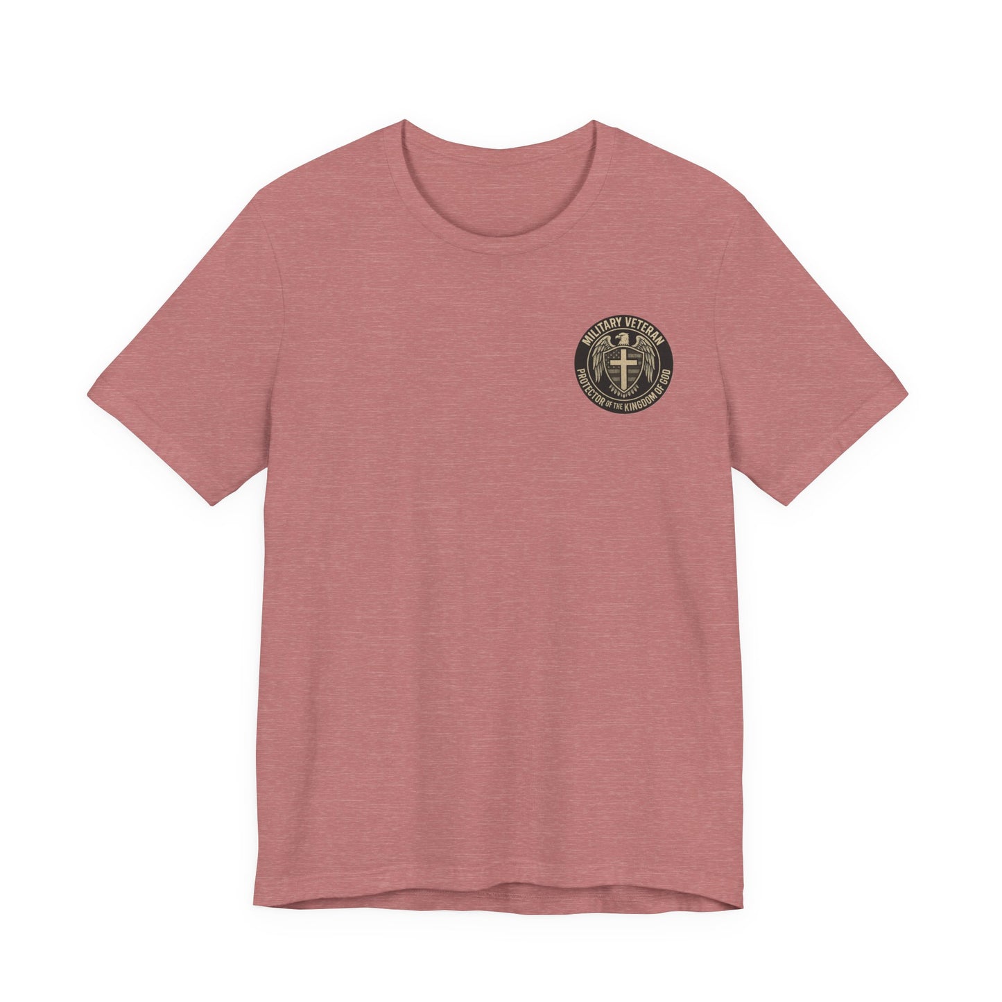 Veteran Protector Tee — "Military Veteran Protector of the Kingdom of God"