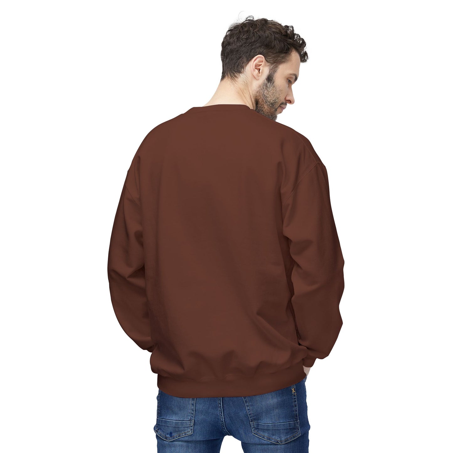Christian Sweatshirt with Bible Verse Psalm 27:4