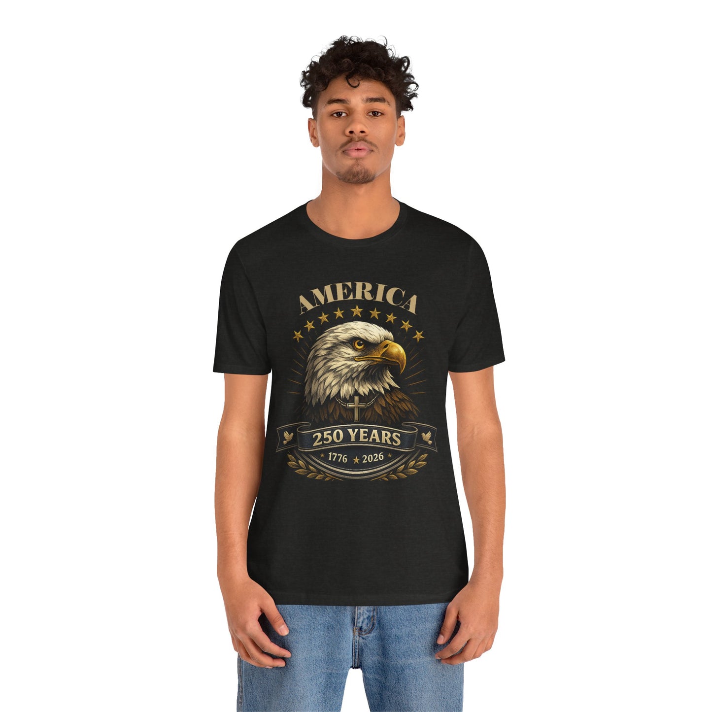 America 250th Anniversary Eagle T-Shirt — 1776–2026 Patriotic Tee