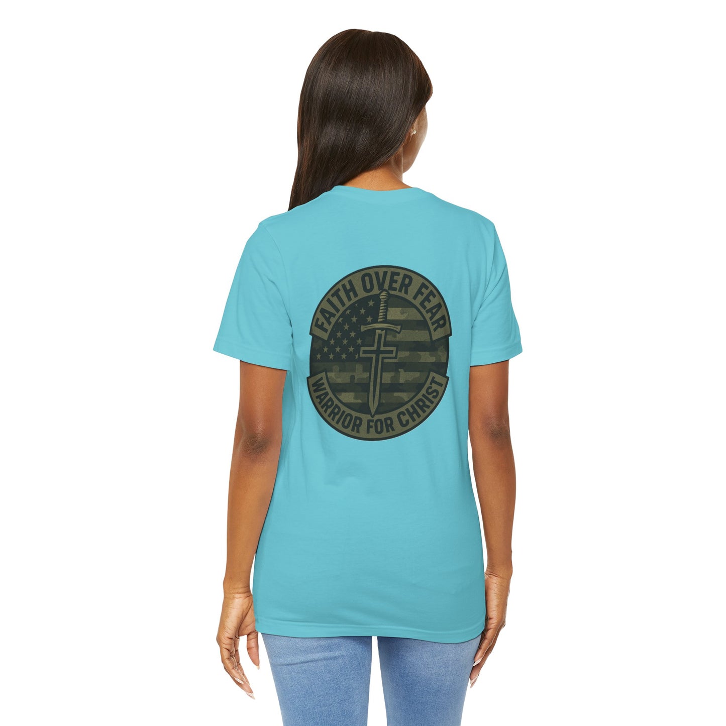 Faith Over Fear "Warrior for Christ" T-Shirt