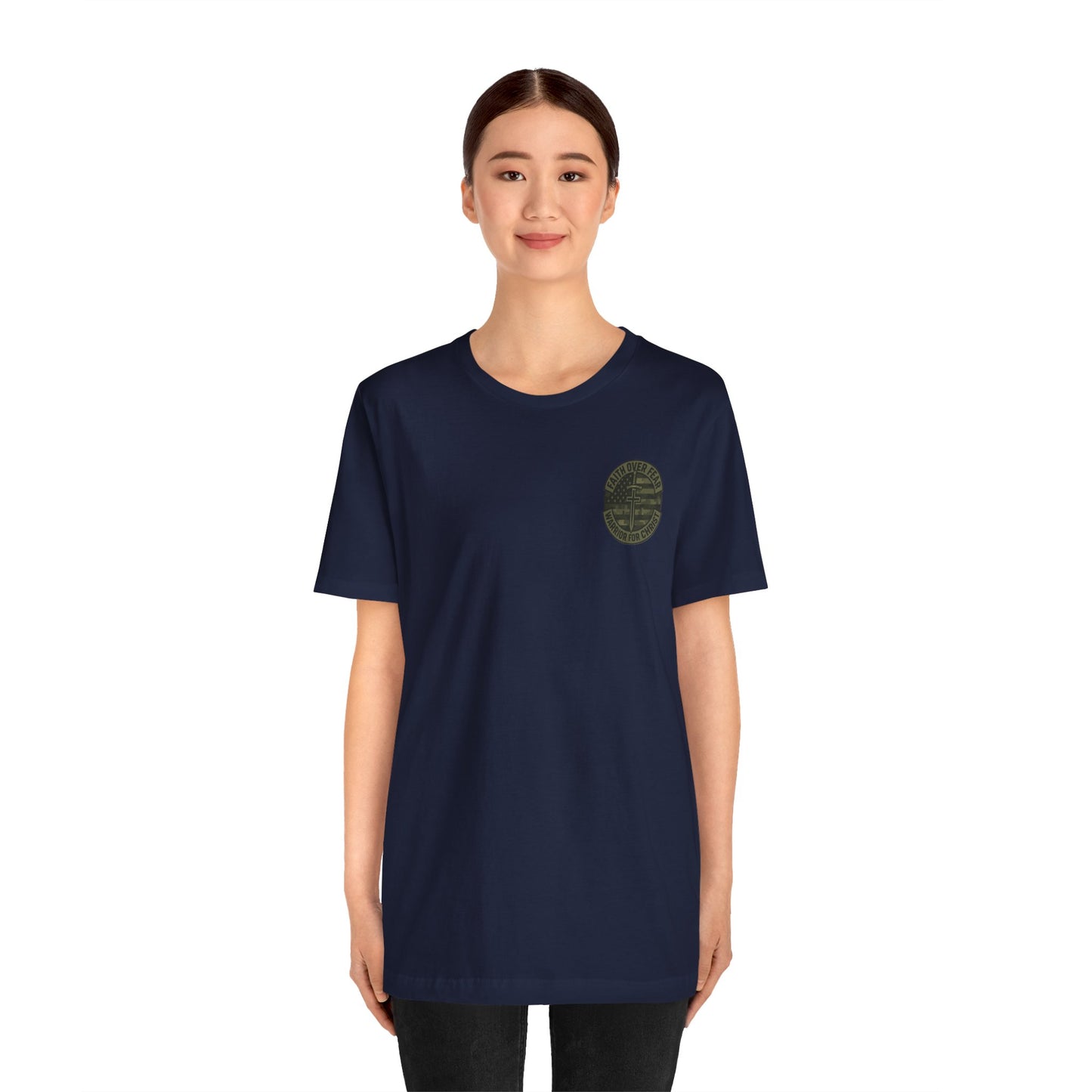 Faith Over Fear "Warrior for Christ" T-Shirt