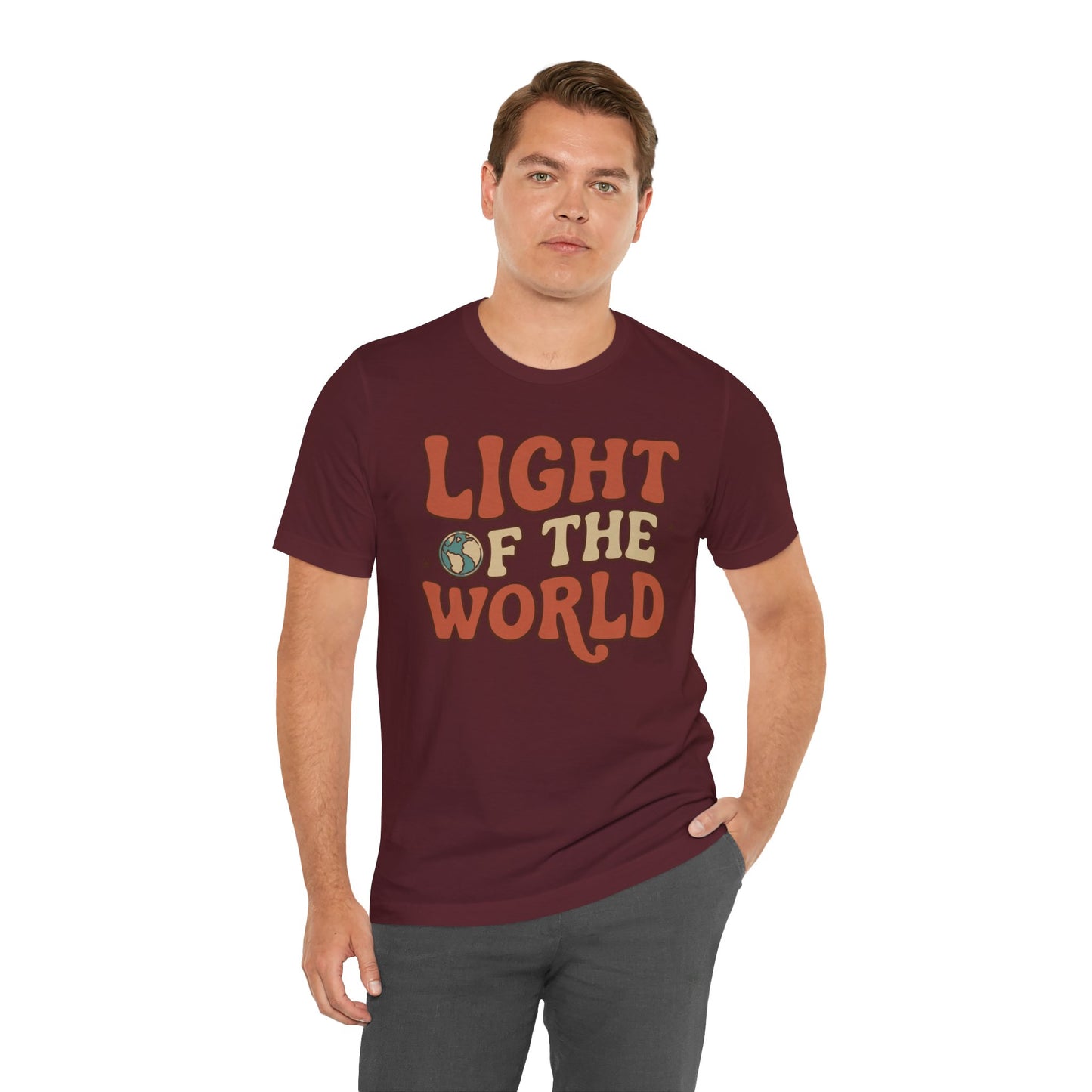 Light of the World T-Shirt — Inspirational Christian Tee