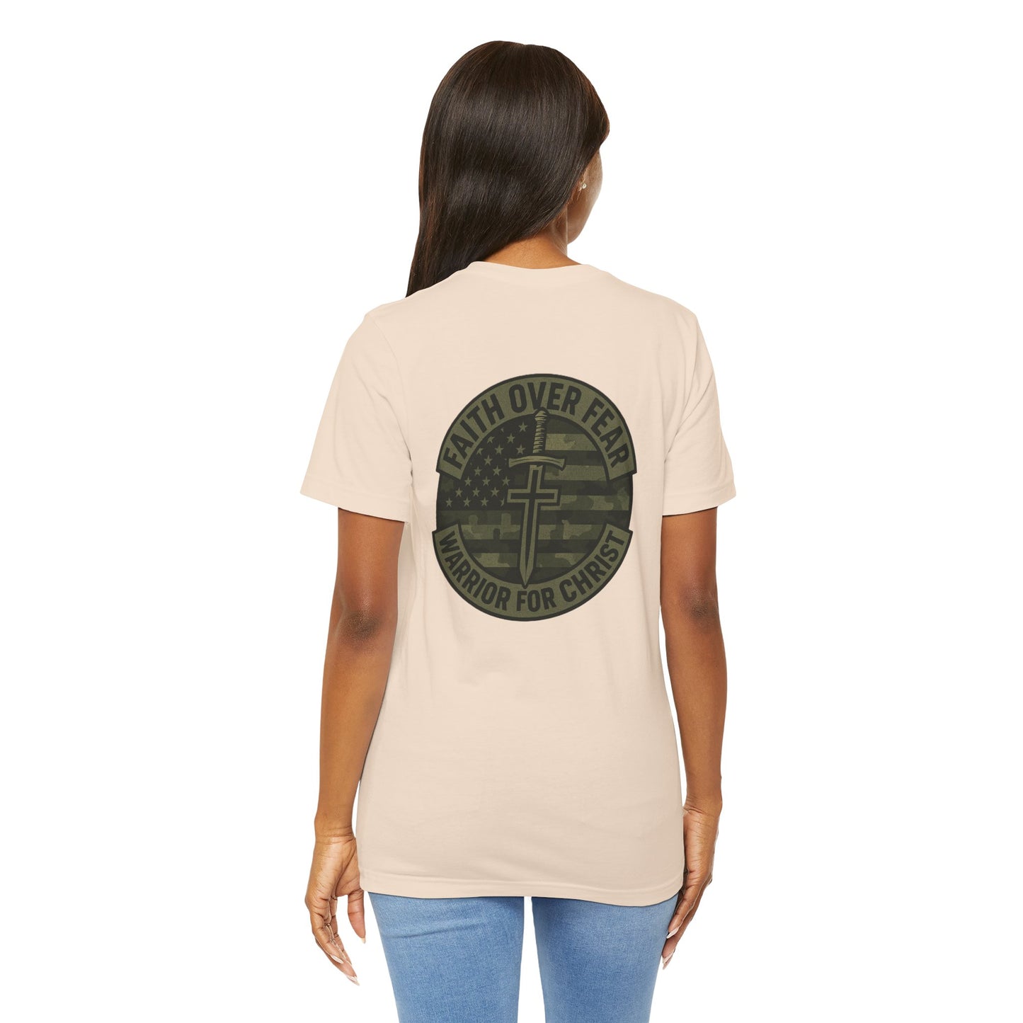 Faith Over Fear "Warrior for Christ" T-Shirt