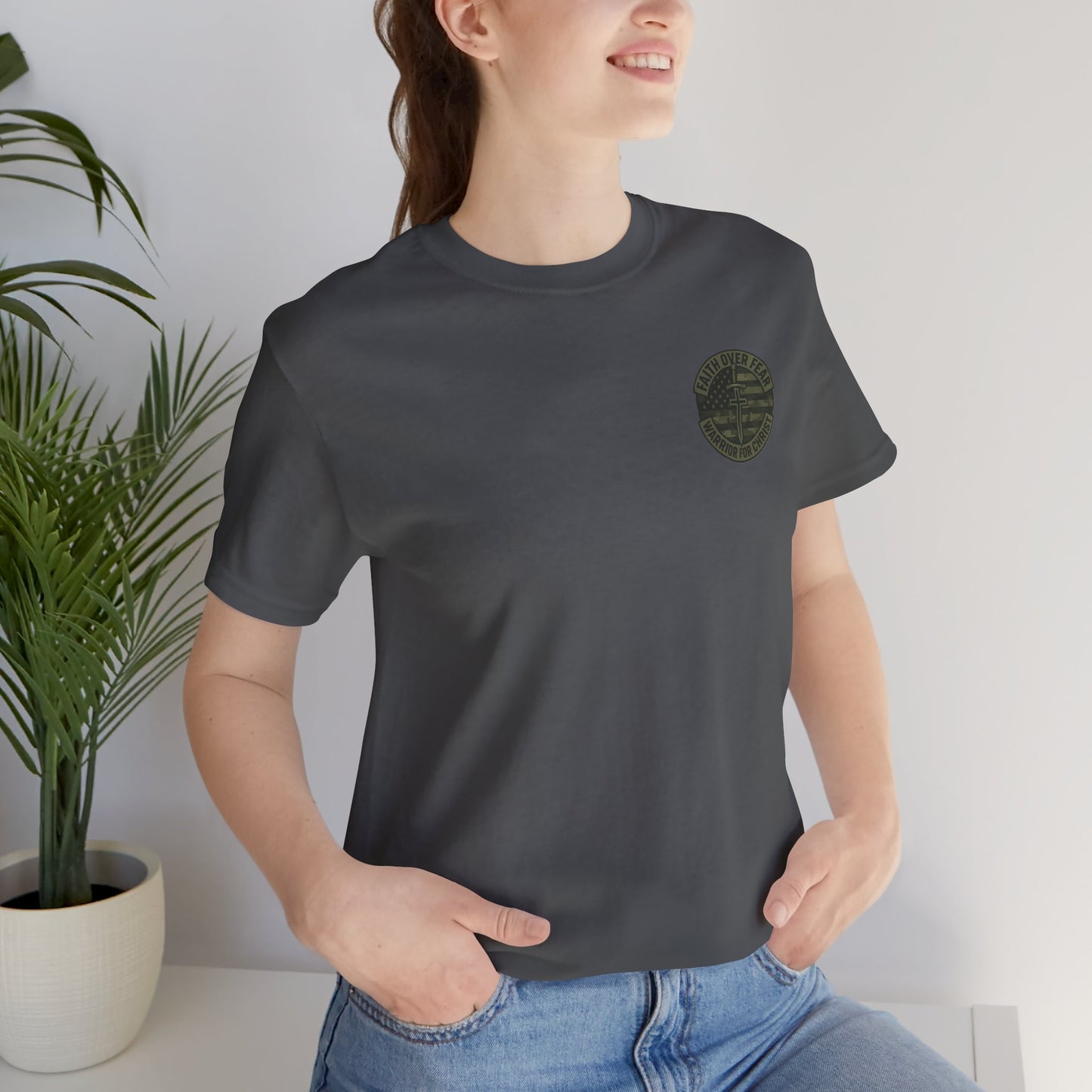 Faith Over Fear "Warrior for Christ" T-Shirt