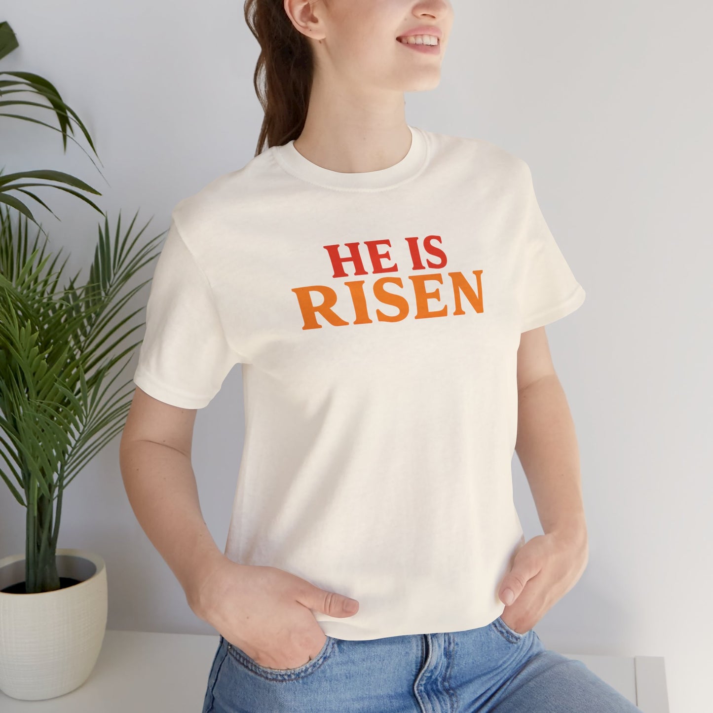 He Is Risen Indeed Tee — Easter Christian Religious T-Shirt