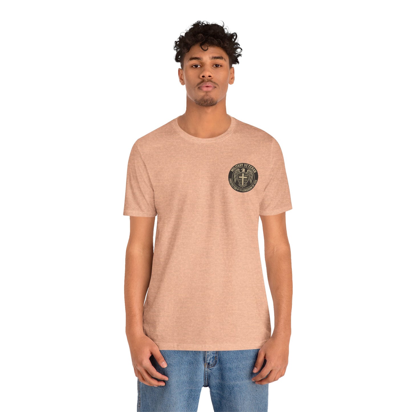 Veteran Protector Tee — "Military Veteran Protector of the Kingdom of God"