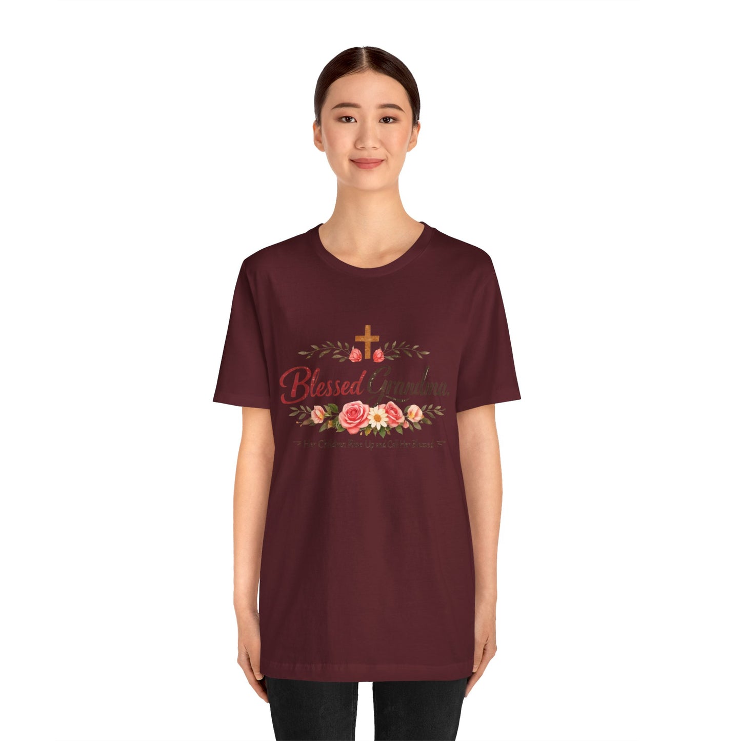 Blessed Grandma Floral Tee