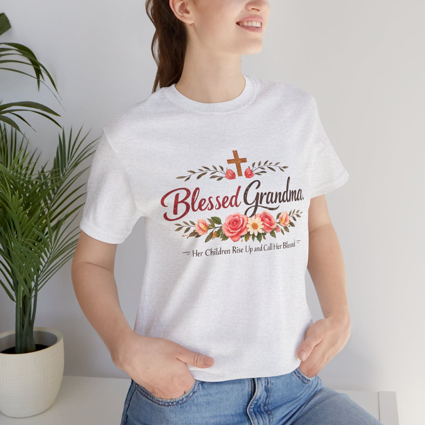 Blessed Grandma Floral Tee