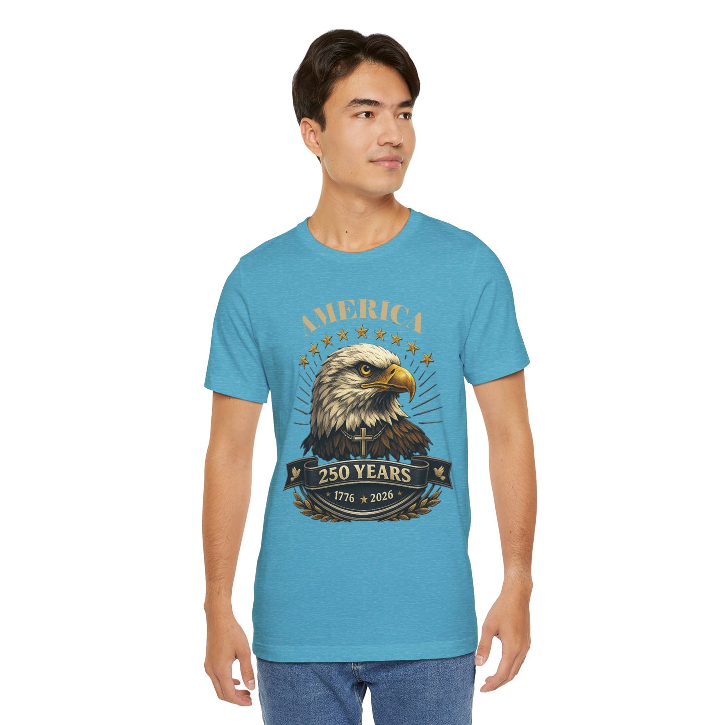 America 250th Anniversary Eagle T-Shirt — 1776–2026 Patriotic Tee