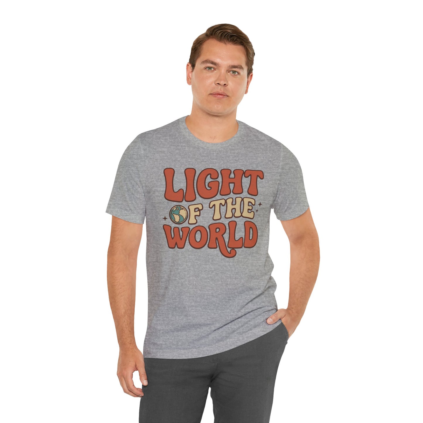 Light of the World T-Shirt — Inspirational Christian Tee