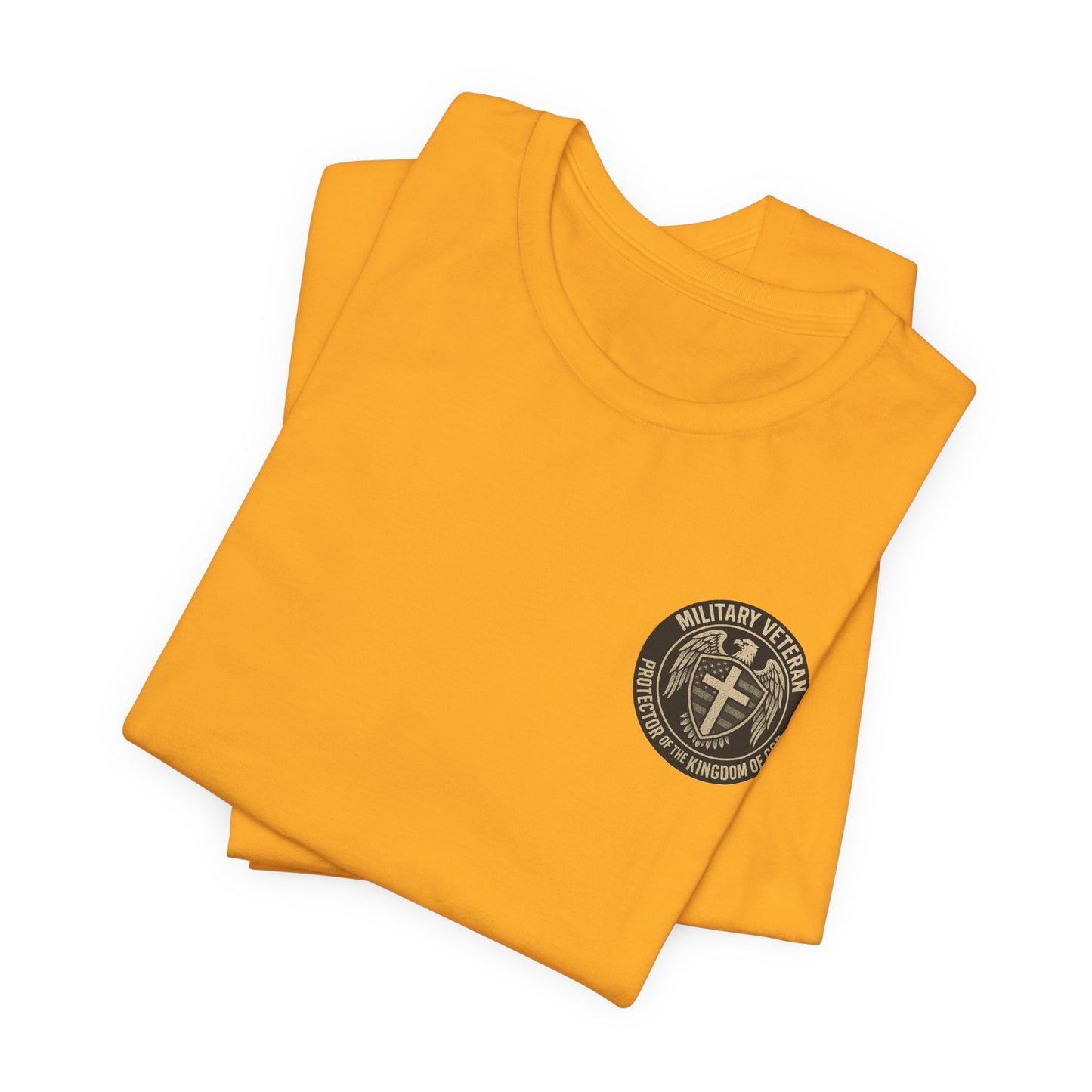 Veteran Protector Tee — "Military Veteran Protector of the Kingdom of God"