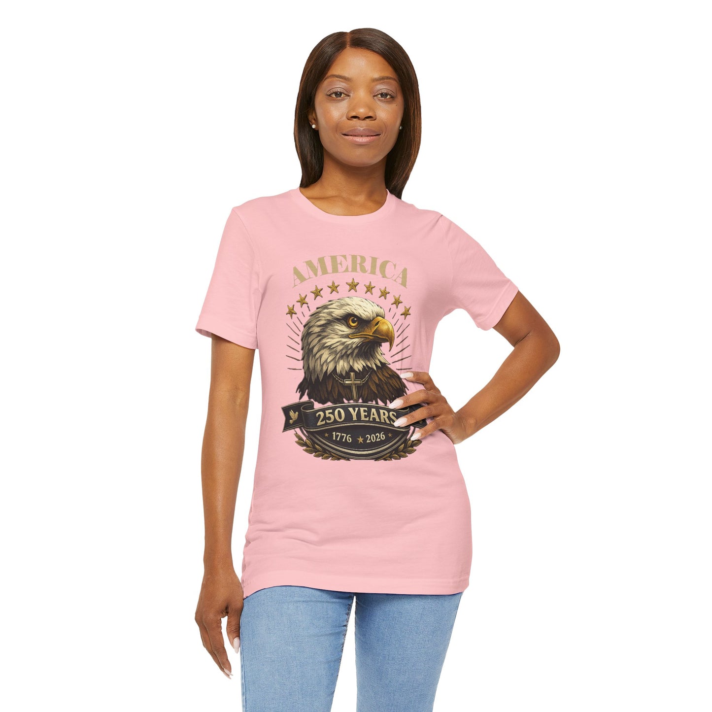 America 250th Anniversary Eagle T-Shirt — 1776–2026 Patriotic Tee