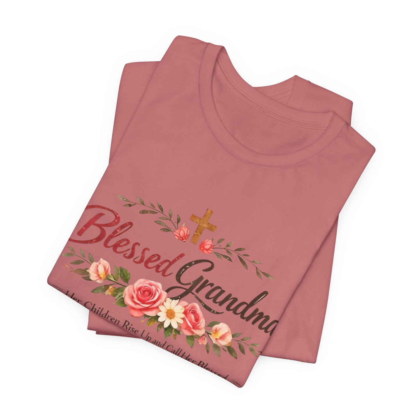 Blessed Grandma Floral Tee