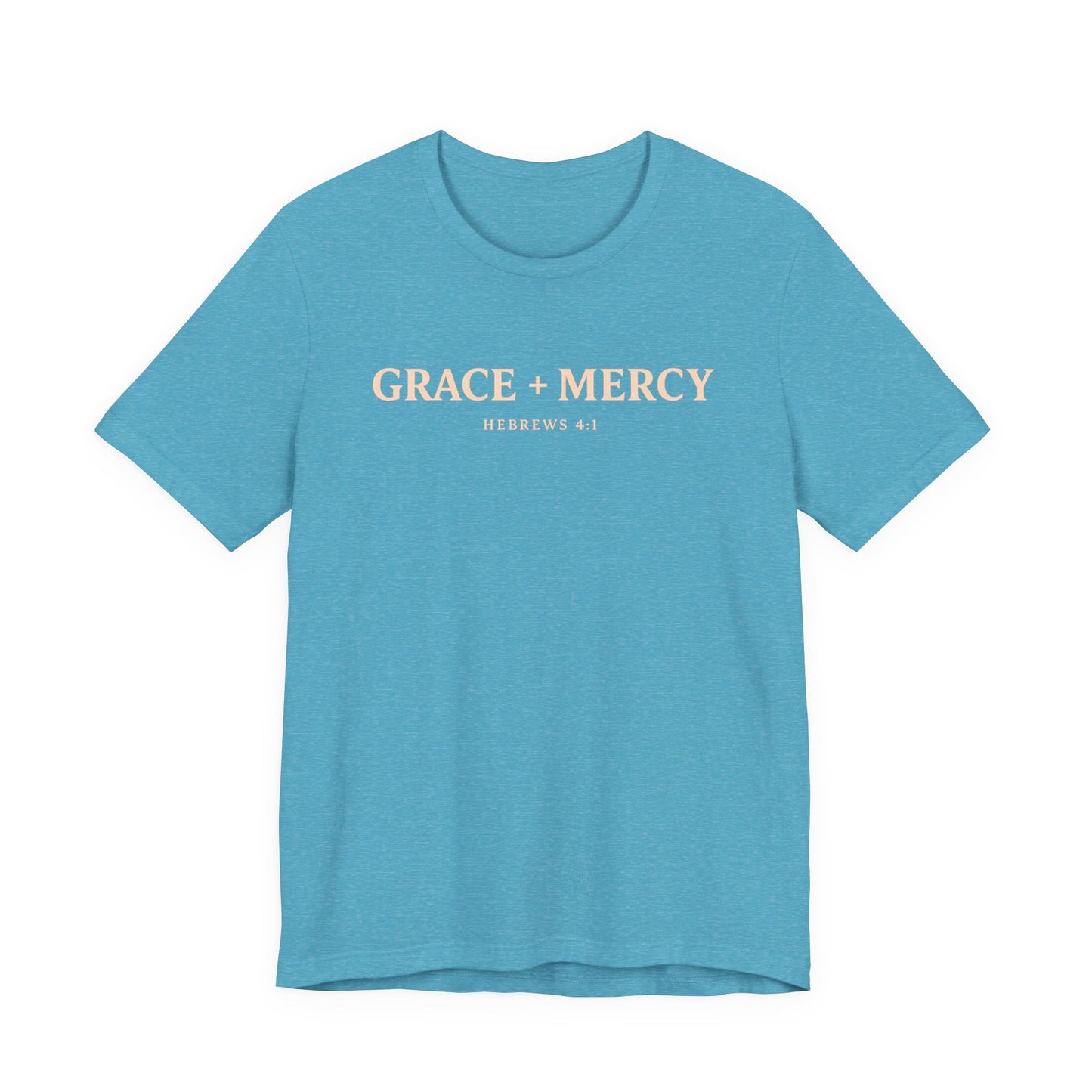 Grace + Mercy Graphic T-Shirt — Faith-Inspired Christian Tee