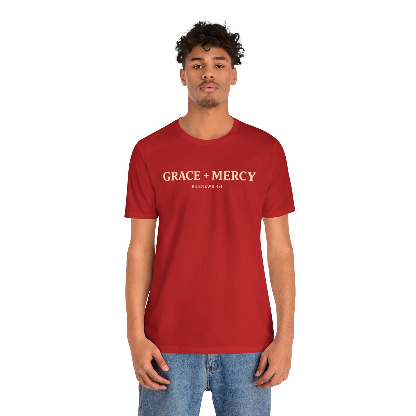 Grace + Mercy Graphic T-Shirt — Faith-Inspired Christian Tee