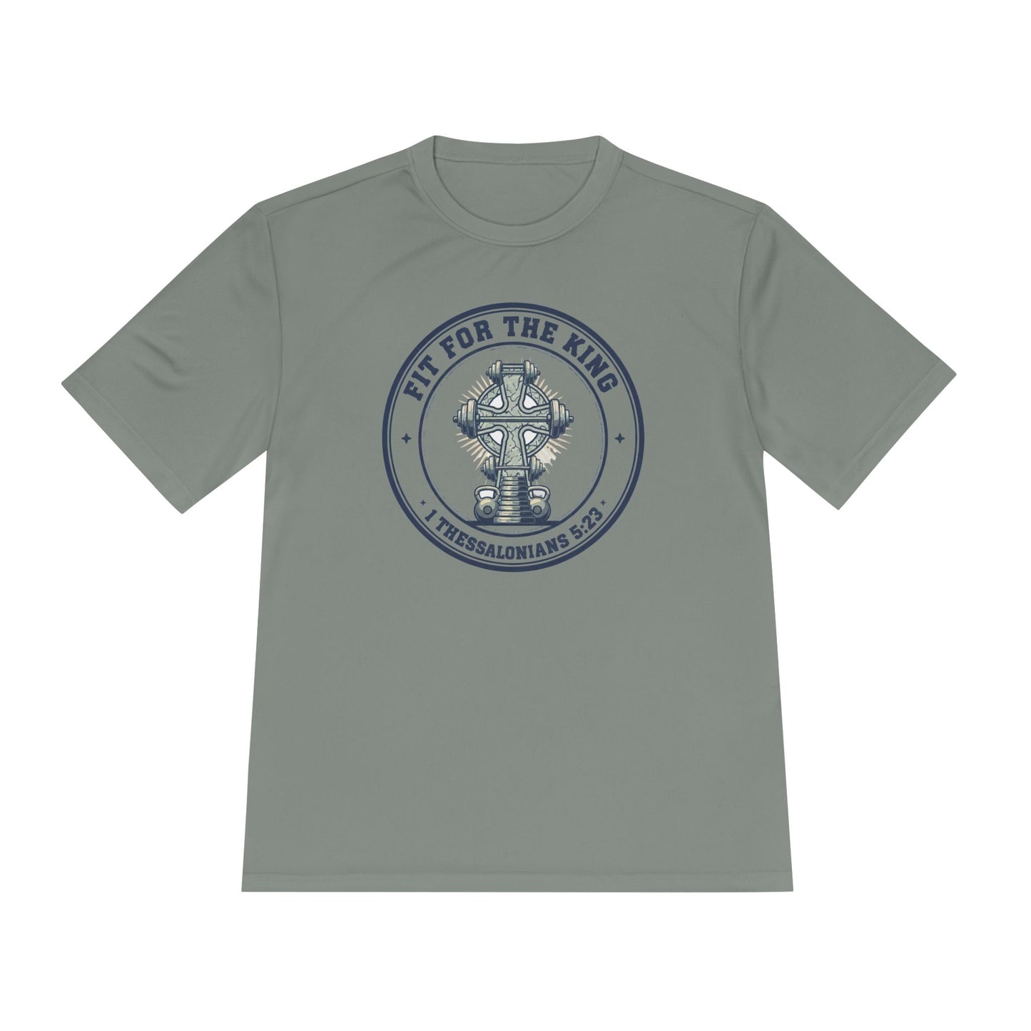 Philippians 4:13 'Strength in Christ' Workout Tee — I Can Do All Things