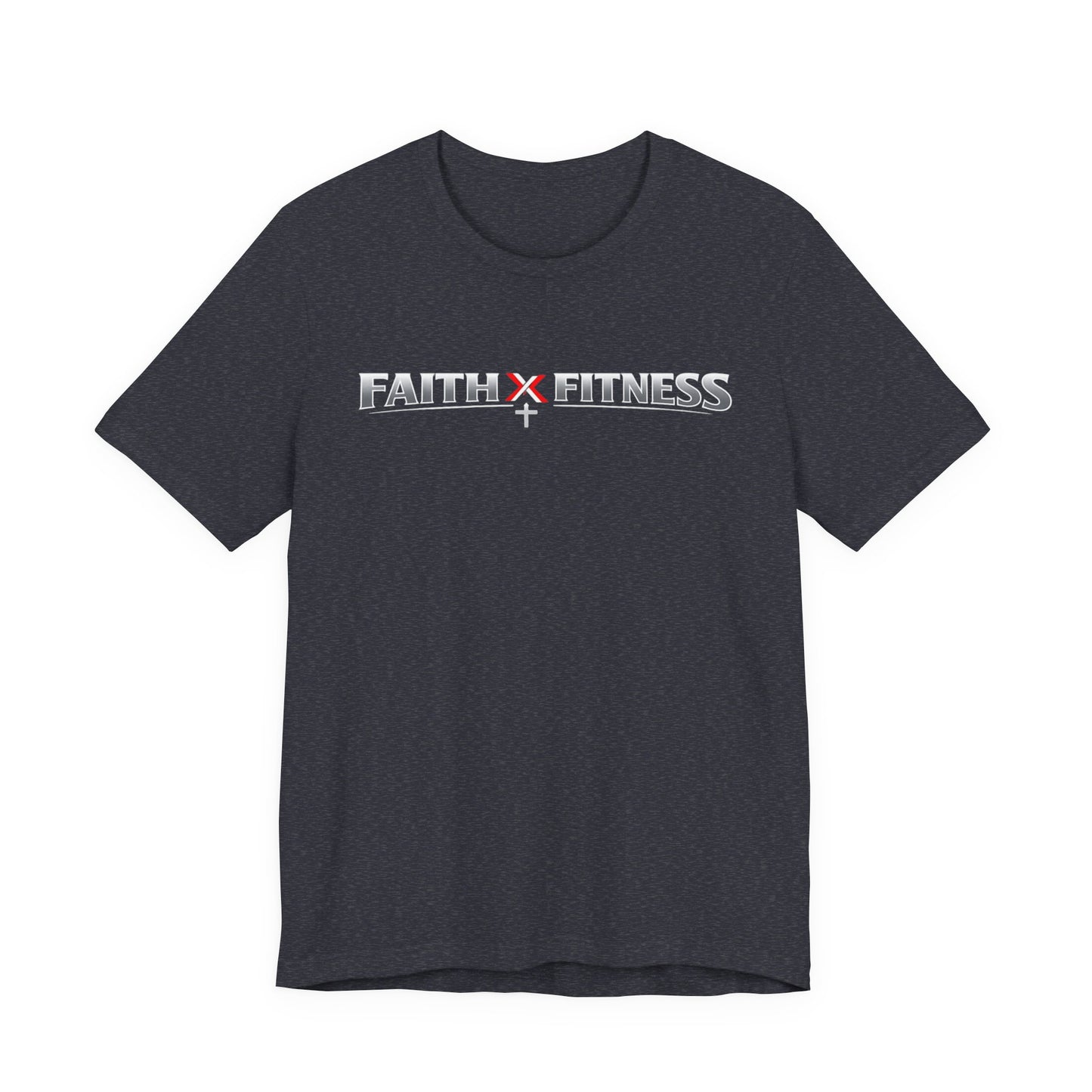 Faith x Fitness T-Shirt — Inspirational Workout Tee