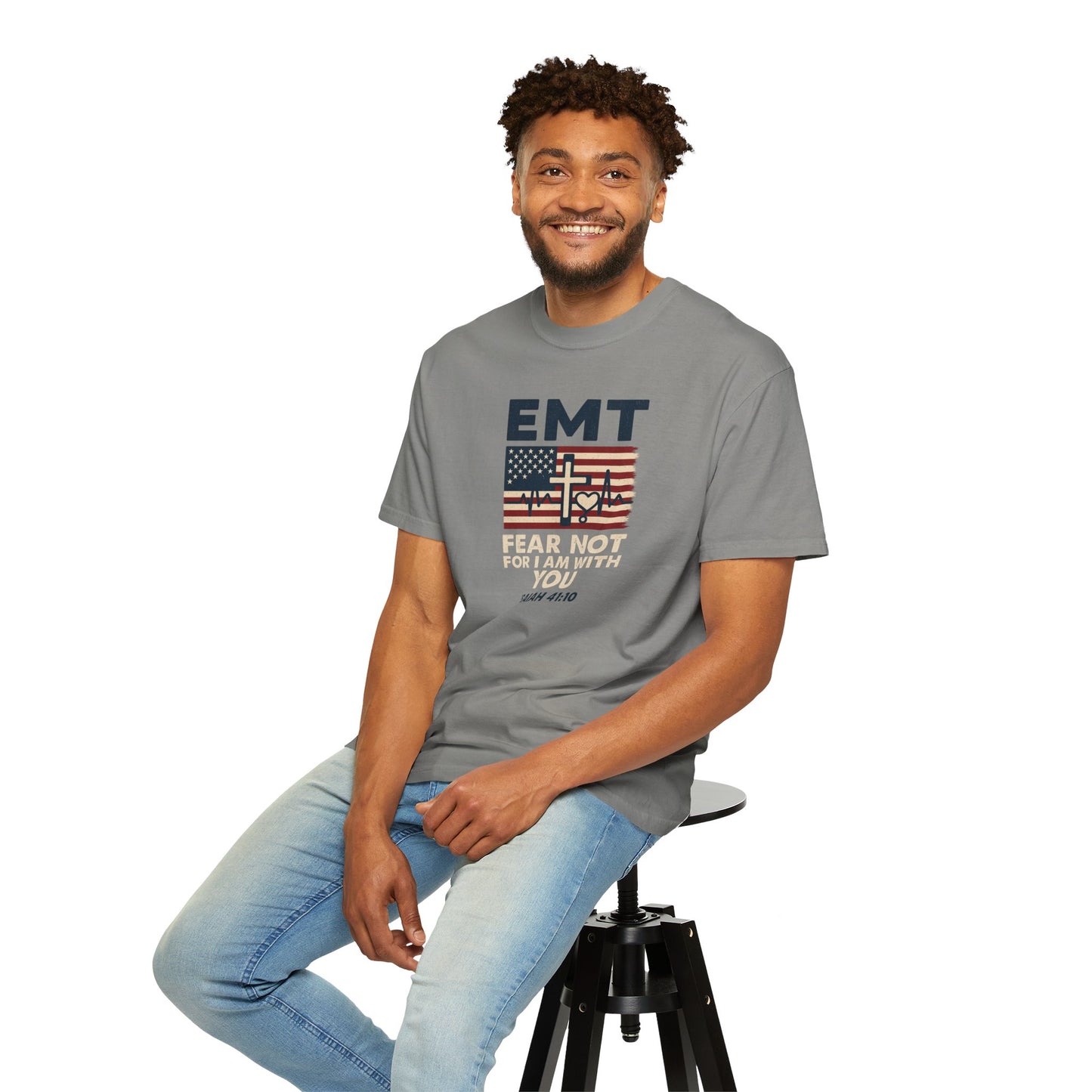 EMT "Fear Not For I Am With You" T-Shirt