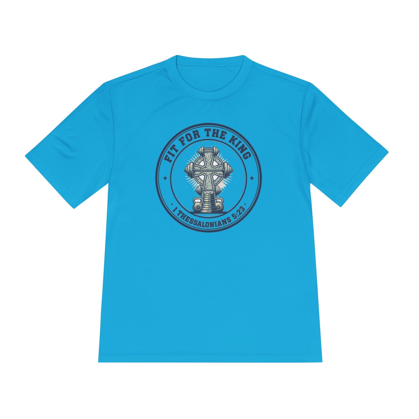 Philippians 4:13 'Strength in Christ' Workout Tee — I Can Do All Things