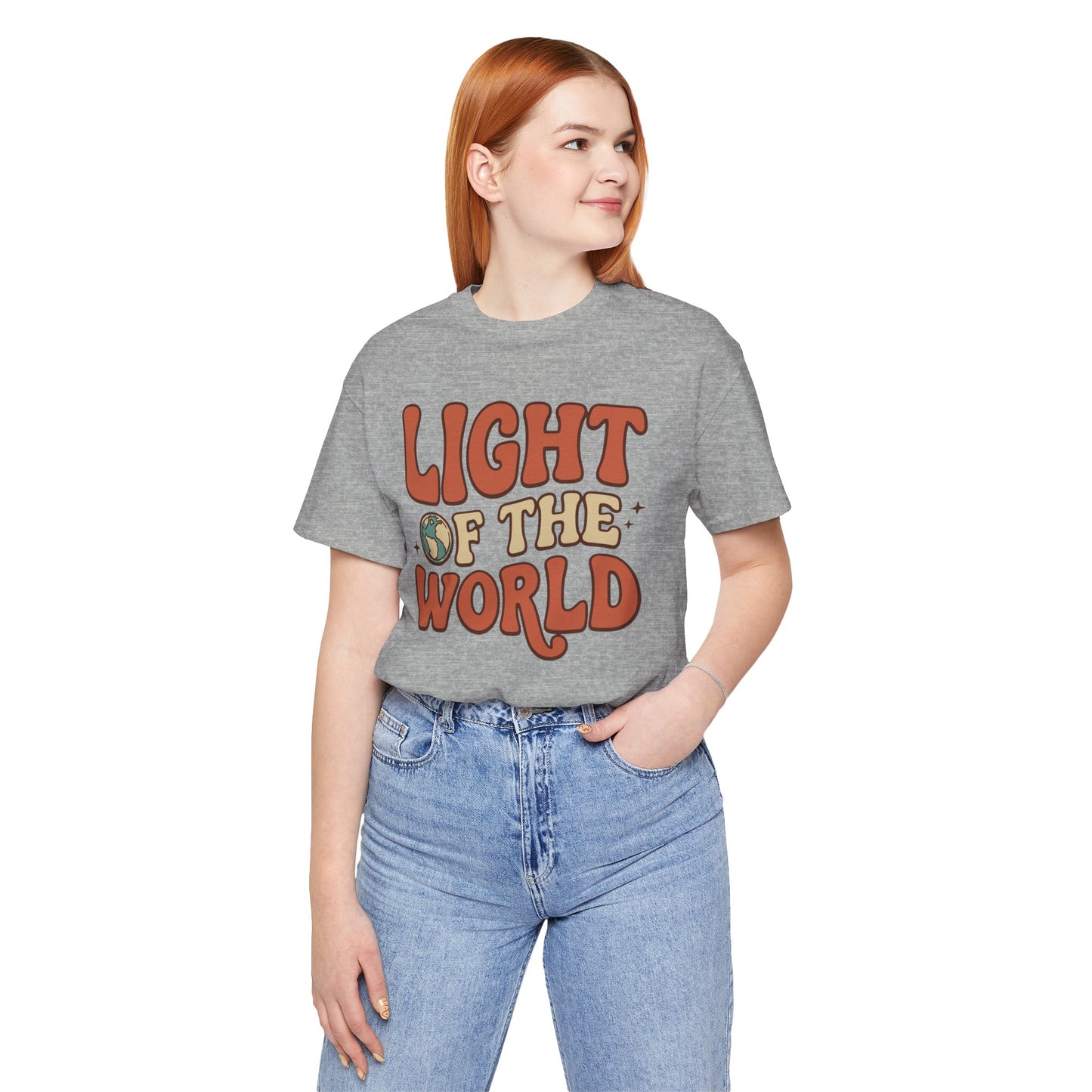 Light of the World T-Shirt — Inspirational Christian Tee