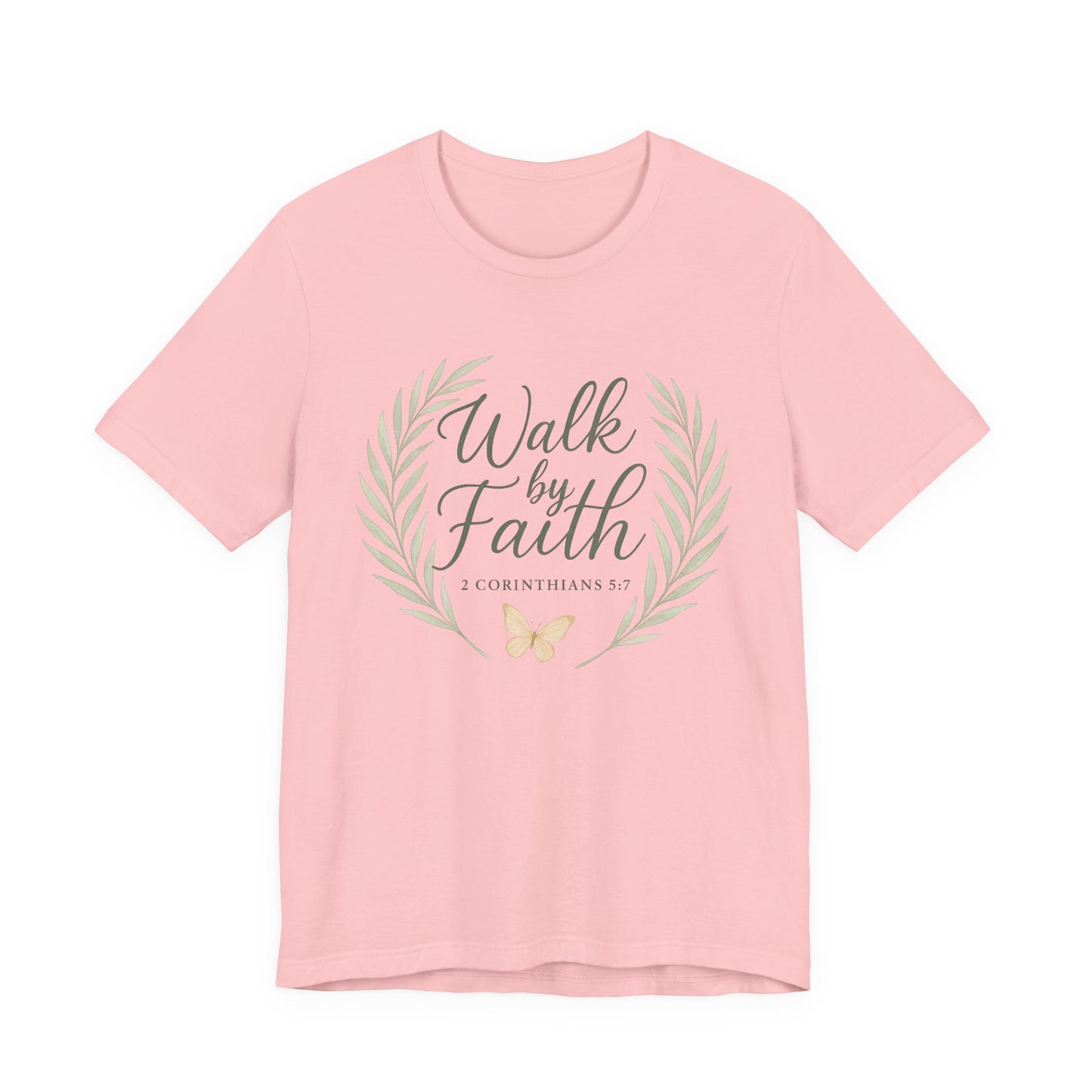 Walk by Faith T-Shirt — Inspirational Christian Tee (2 Corinthians)