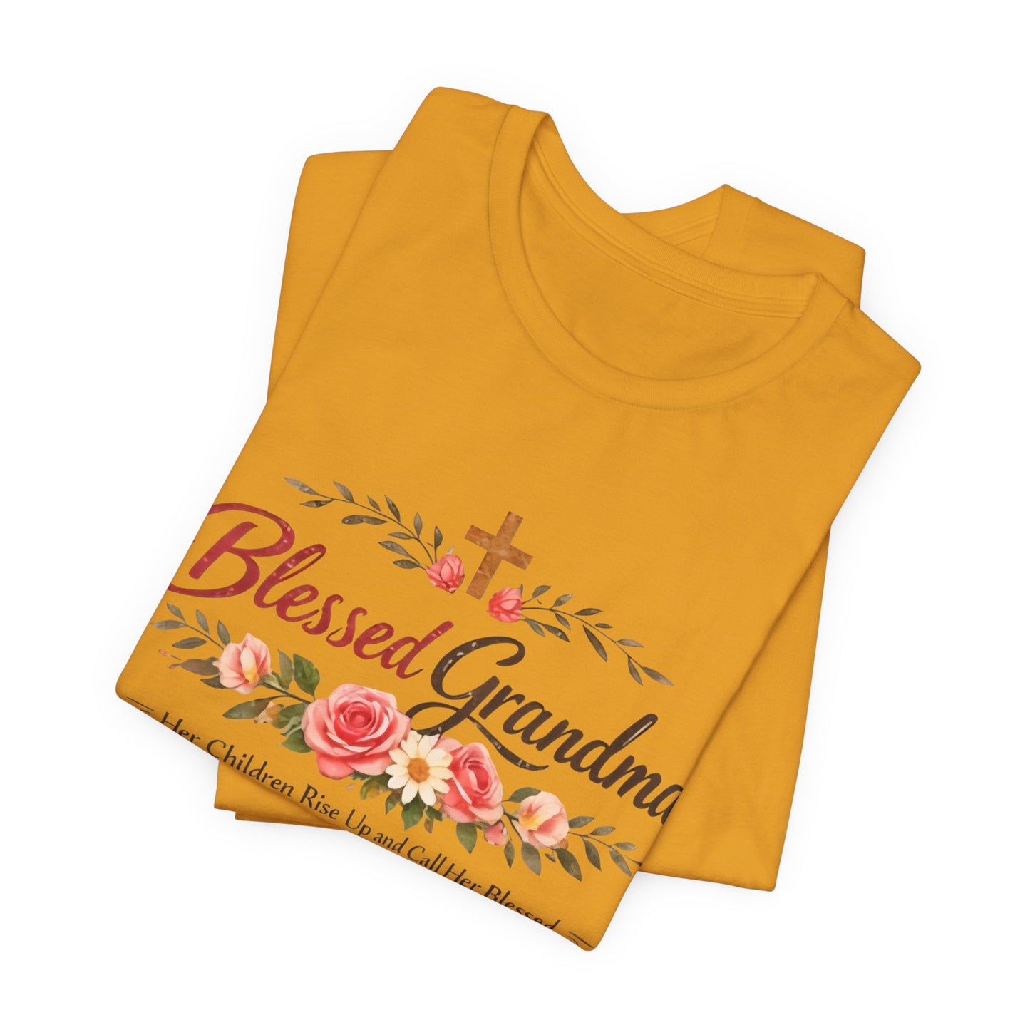 Blessed Grandma Floral Tee