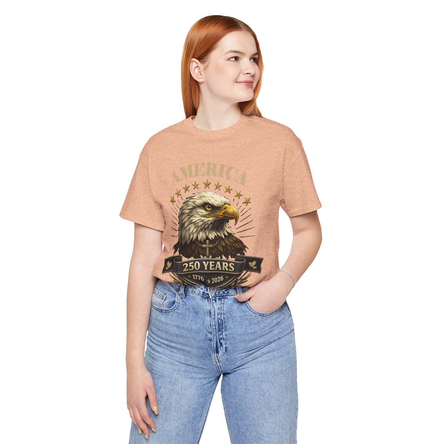 America 250th Anniversary Eagle T-Shirt — 1776–2026 Patriotic Tee