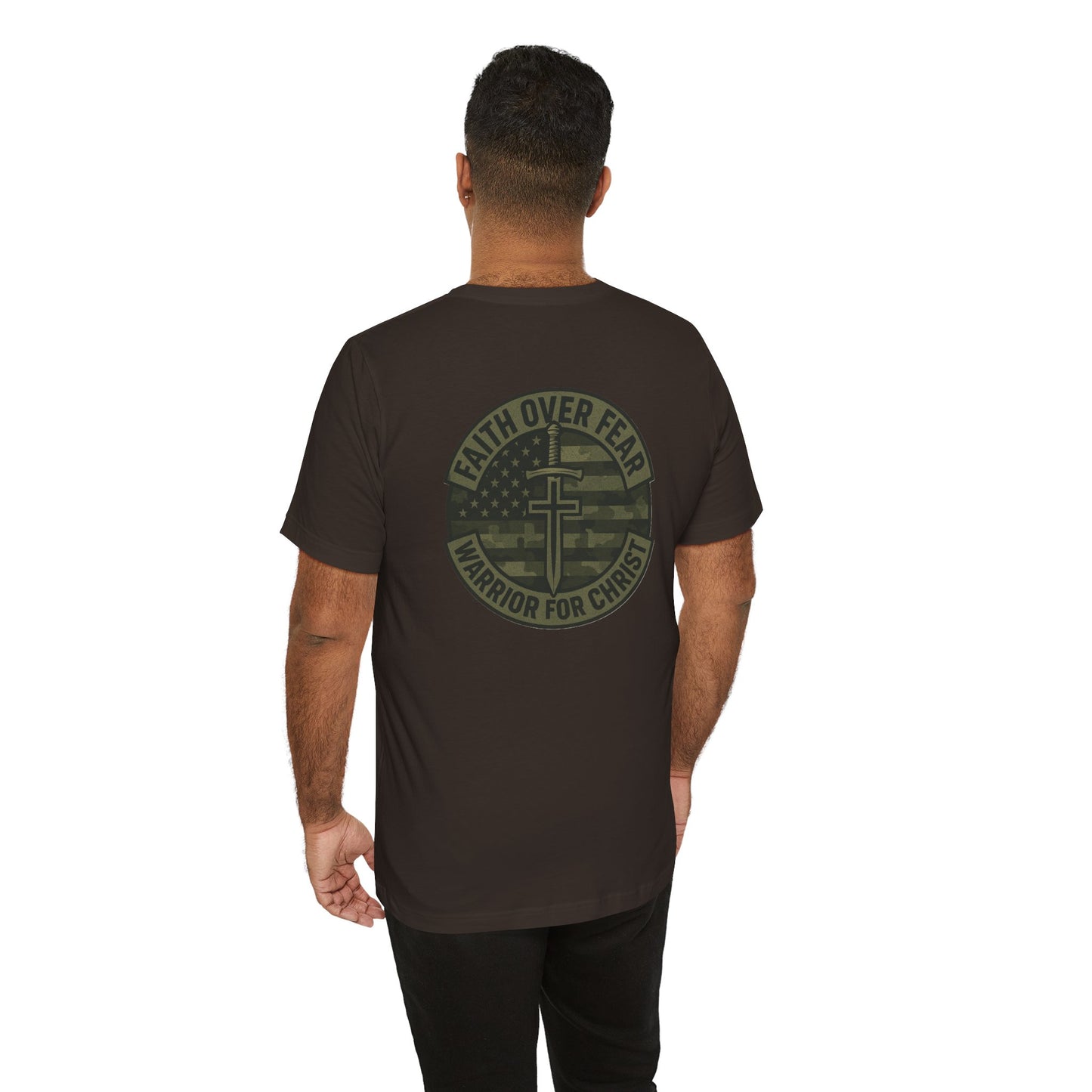 Faith Over Fear "Warrior for Christ" T-Shirt