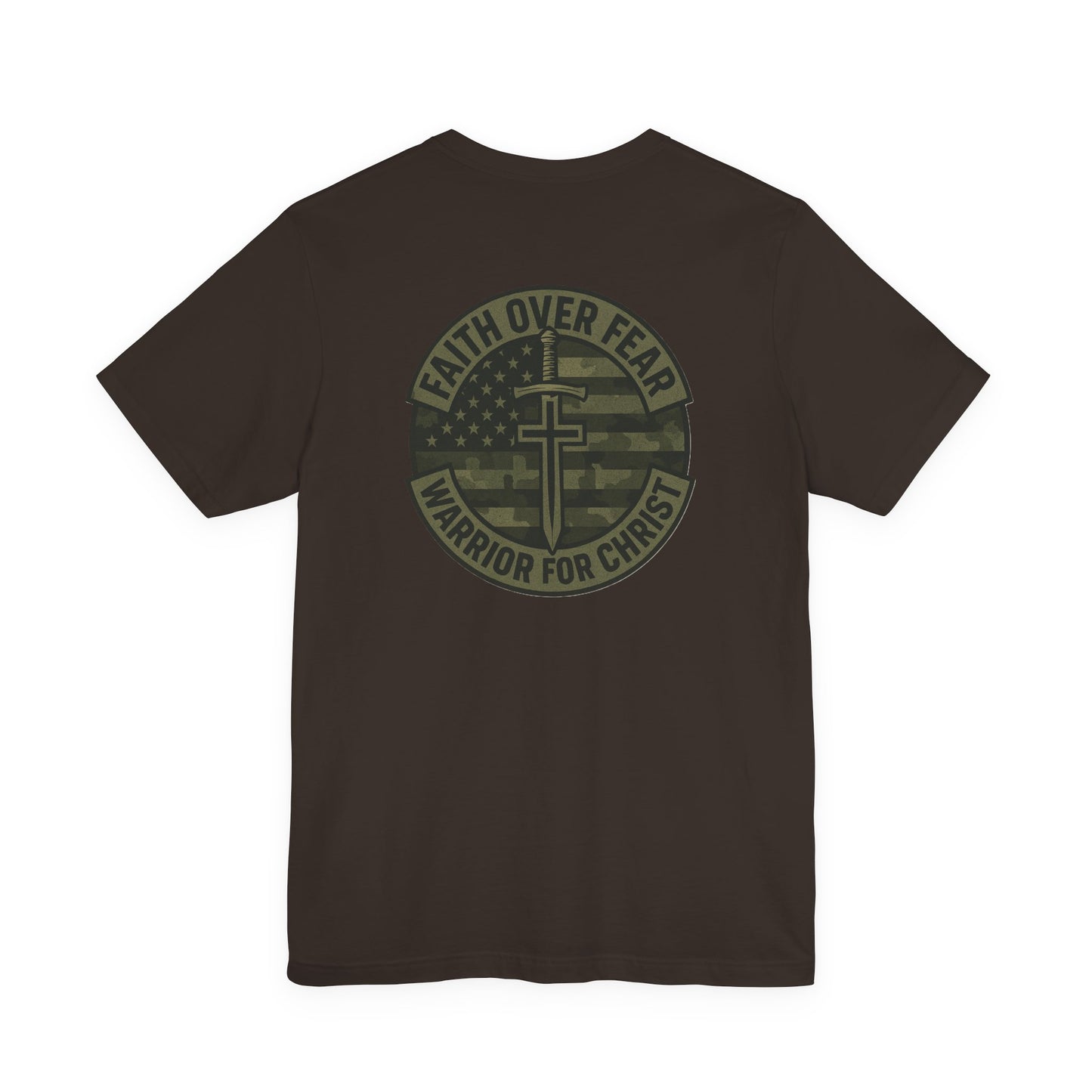 Faith Over Fear "Warrior for Christ" T-Shirt