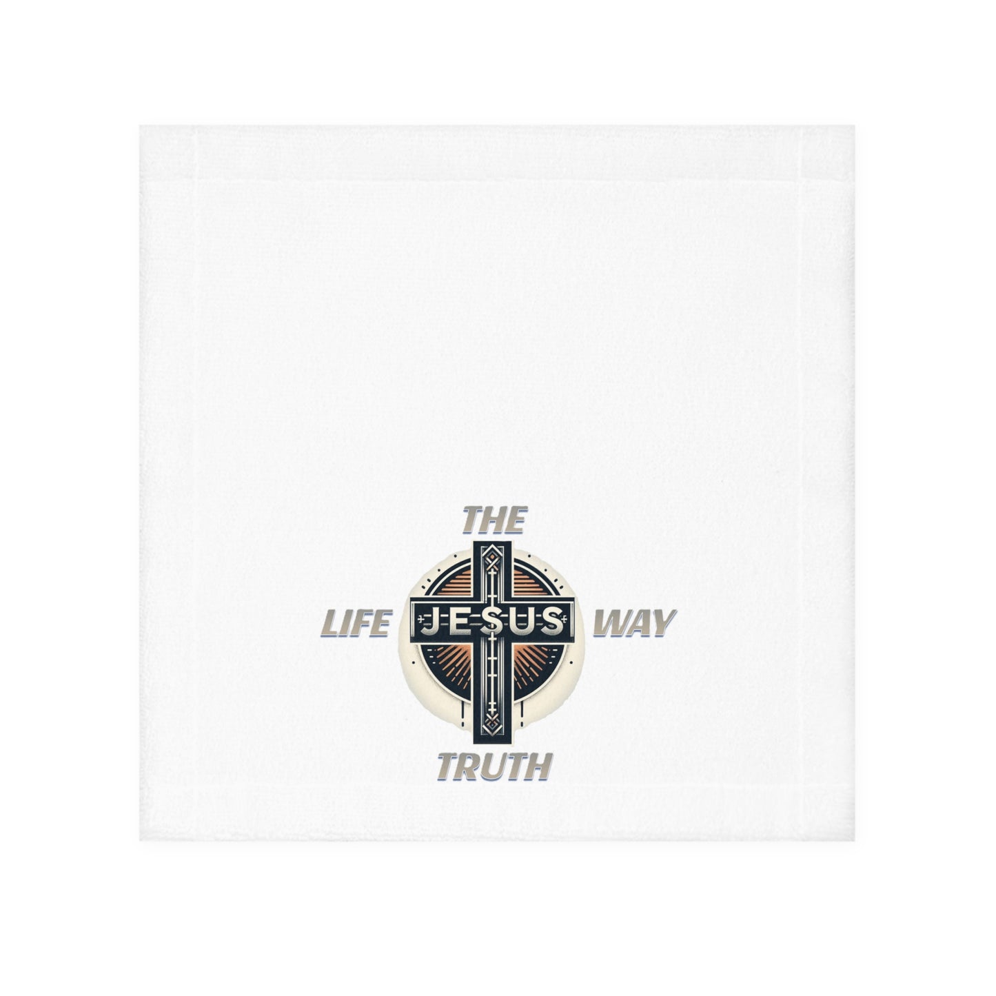 Face Towel "JESUS IS THE WAY TRUTH LIFE"
