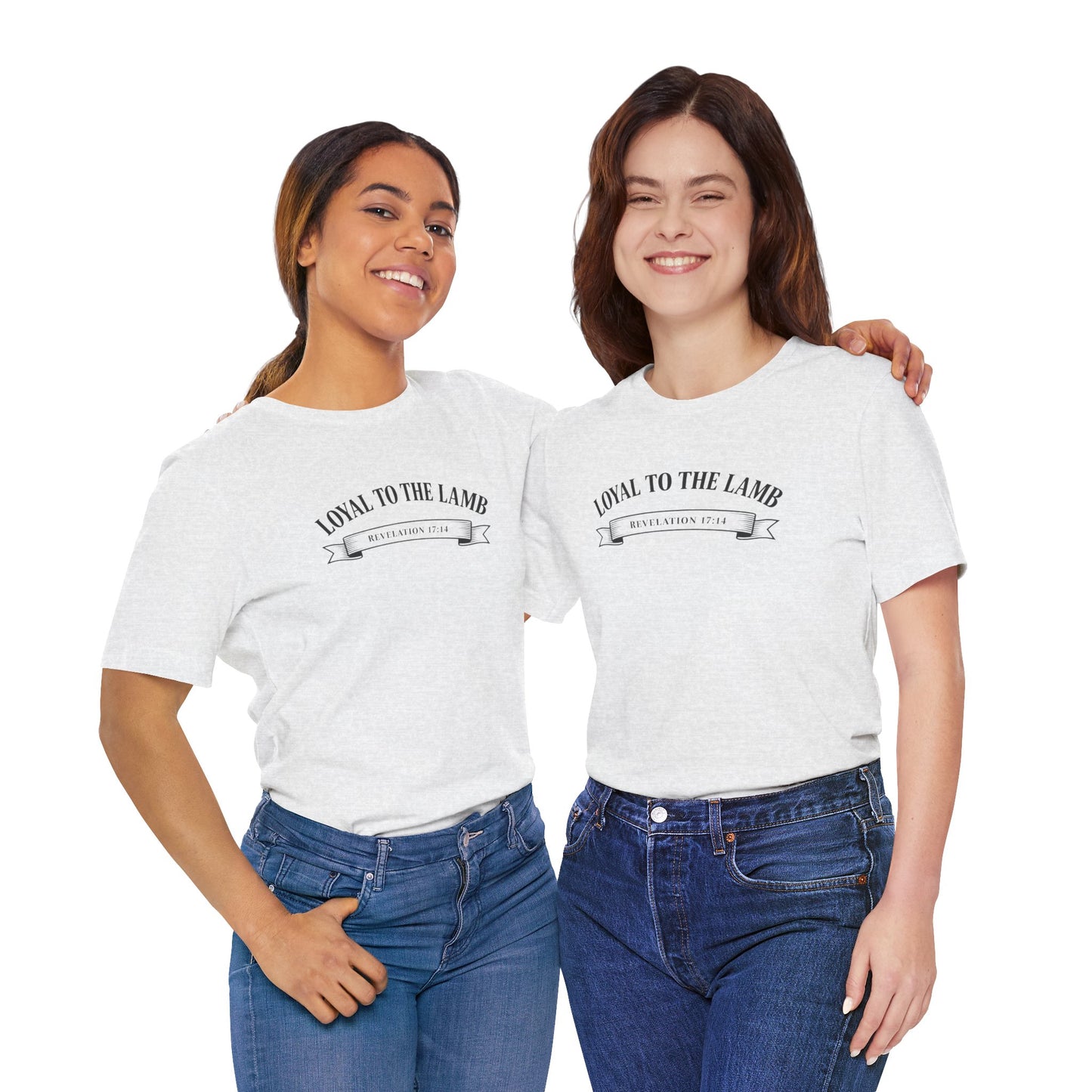 Loyal to the Lamb Tee — Christian Faith Short Sleeve T-Shirt