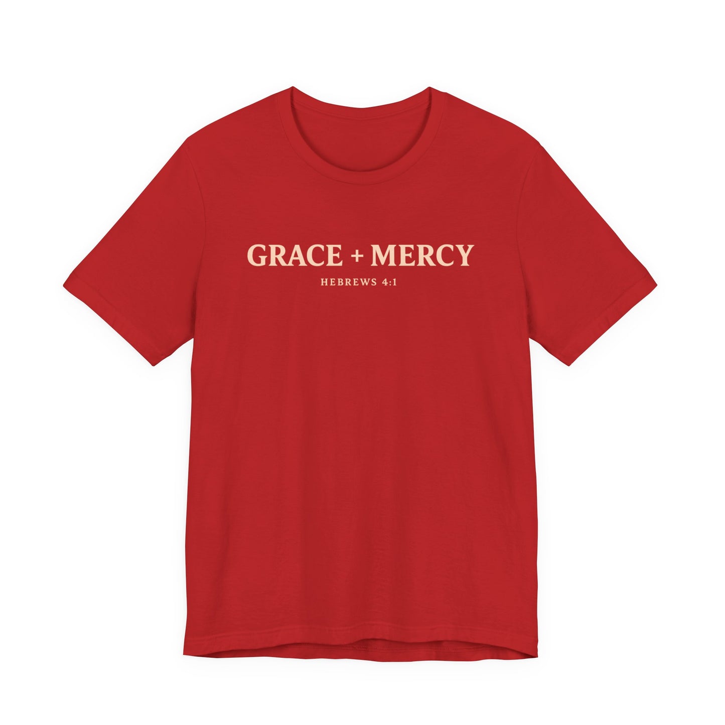 Grace + Mercy Graphic T-Shirt — Faith-Inspired Christian Tee