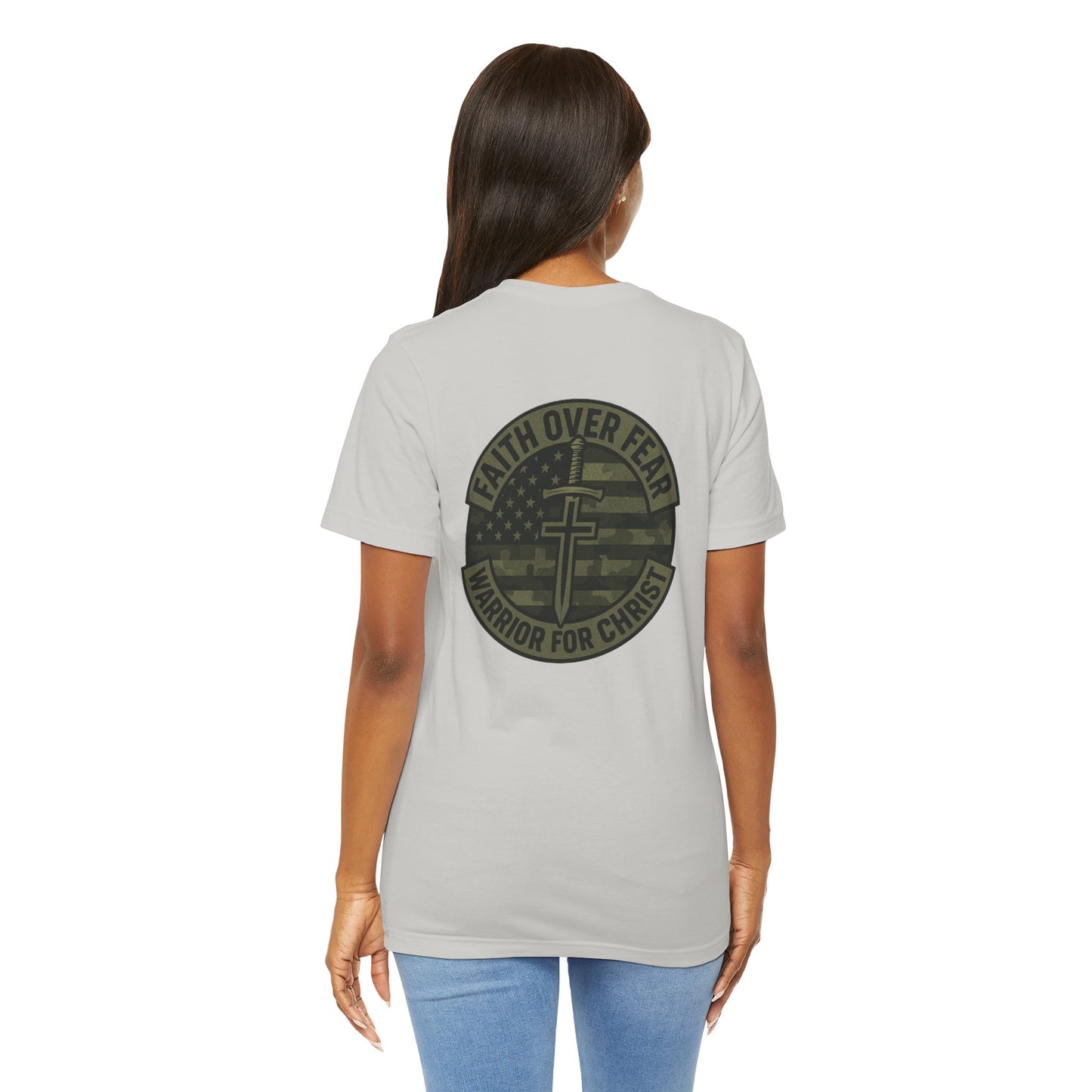Faith Over Fear "Warrior for Christ" T-Shirt