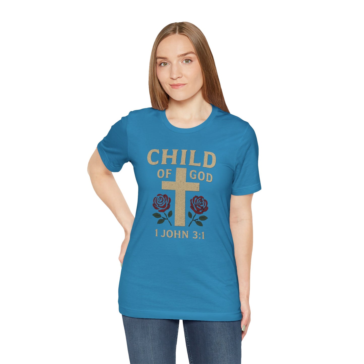 Child of God T-Shirt — 1 John 3:1 Bible Verse Christian Tee