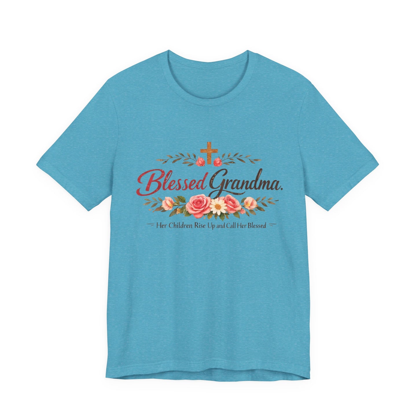 Blessed Grandma Floral Tee
