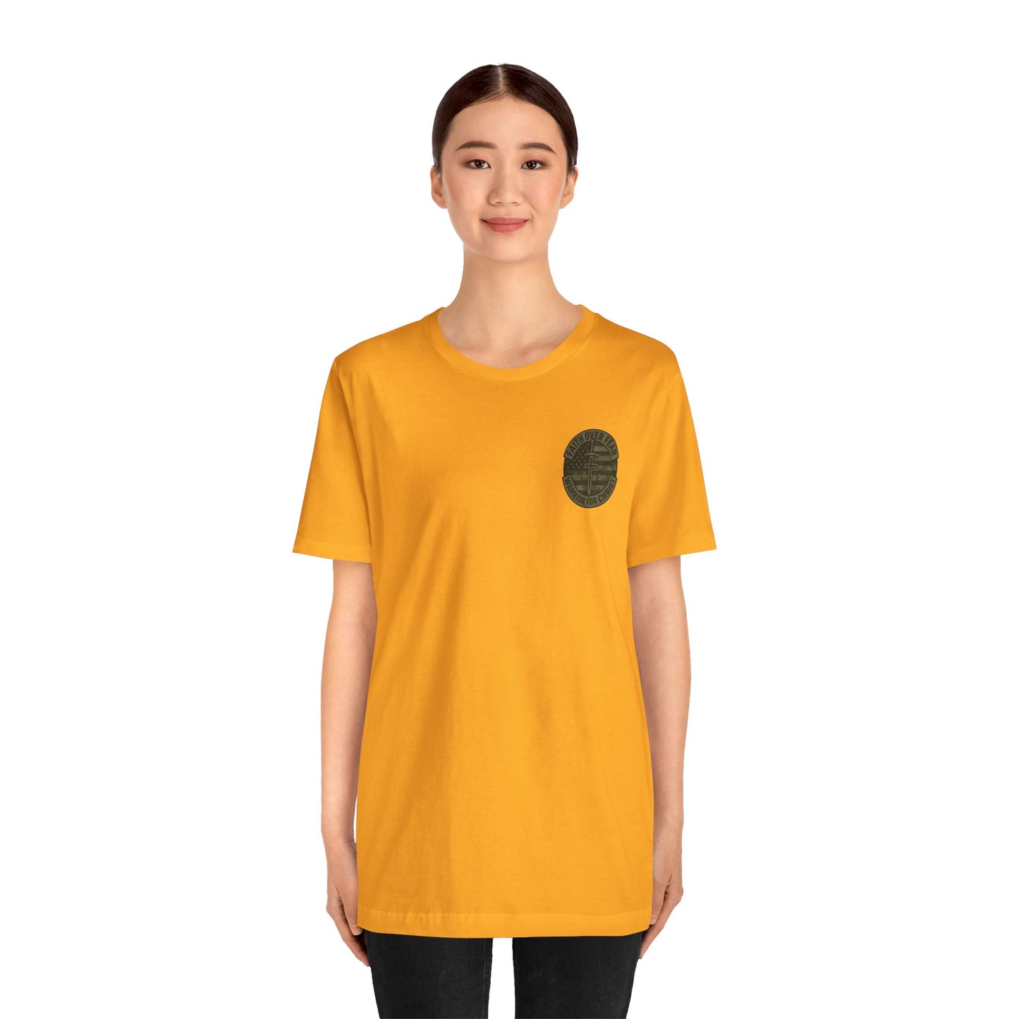 Faith Over Fear "Warrior for Christ" T-Shirt