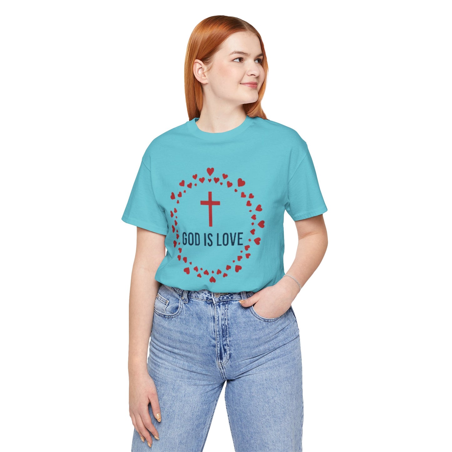 GOD IS LOVE Christian T‑Shirt — Inspirational Faith Tee