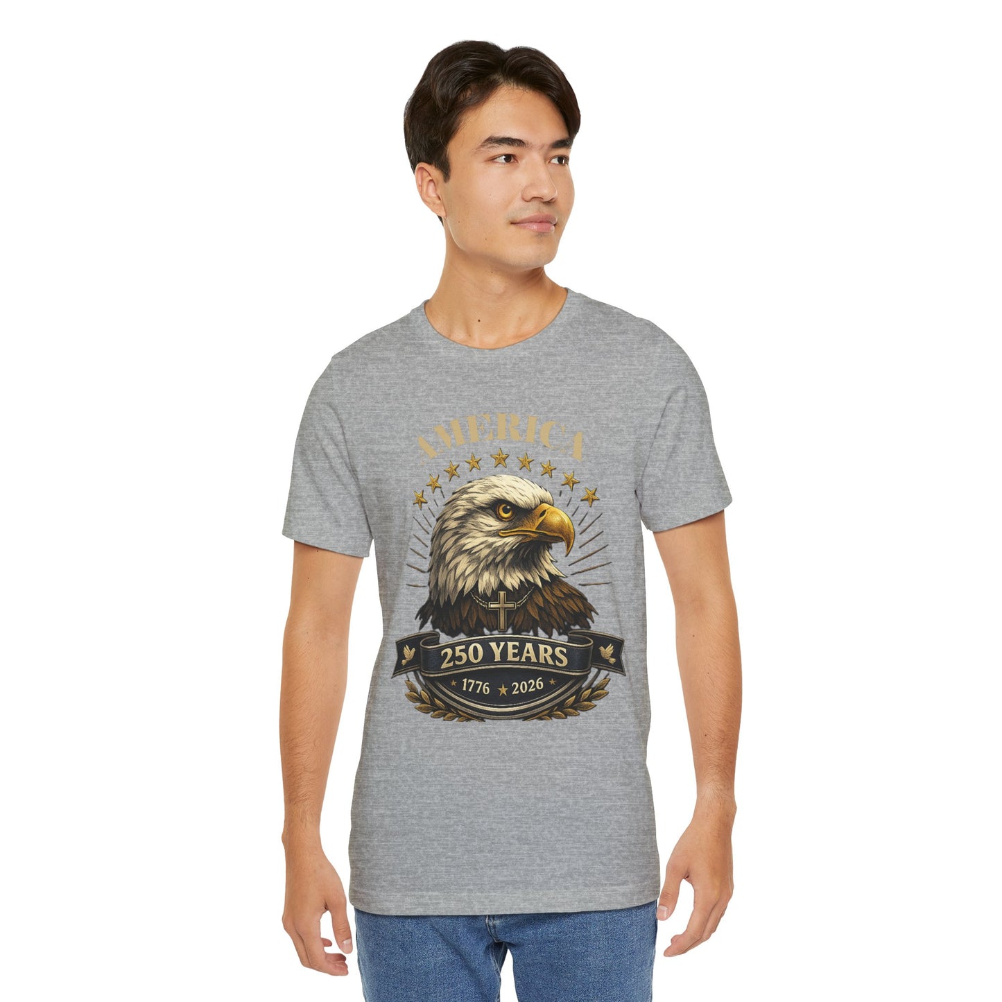 America 250th Anniversary Eagle T-Shirt — 1776–2026 Patriotic Tee