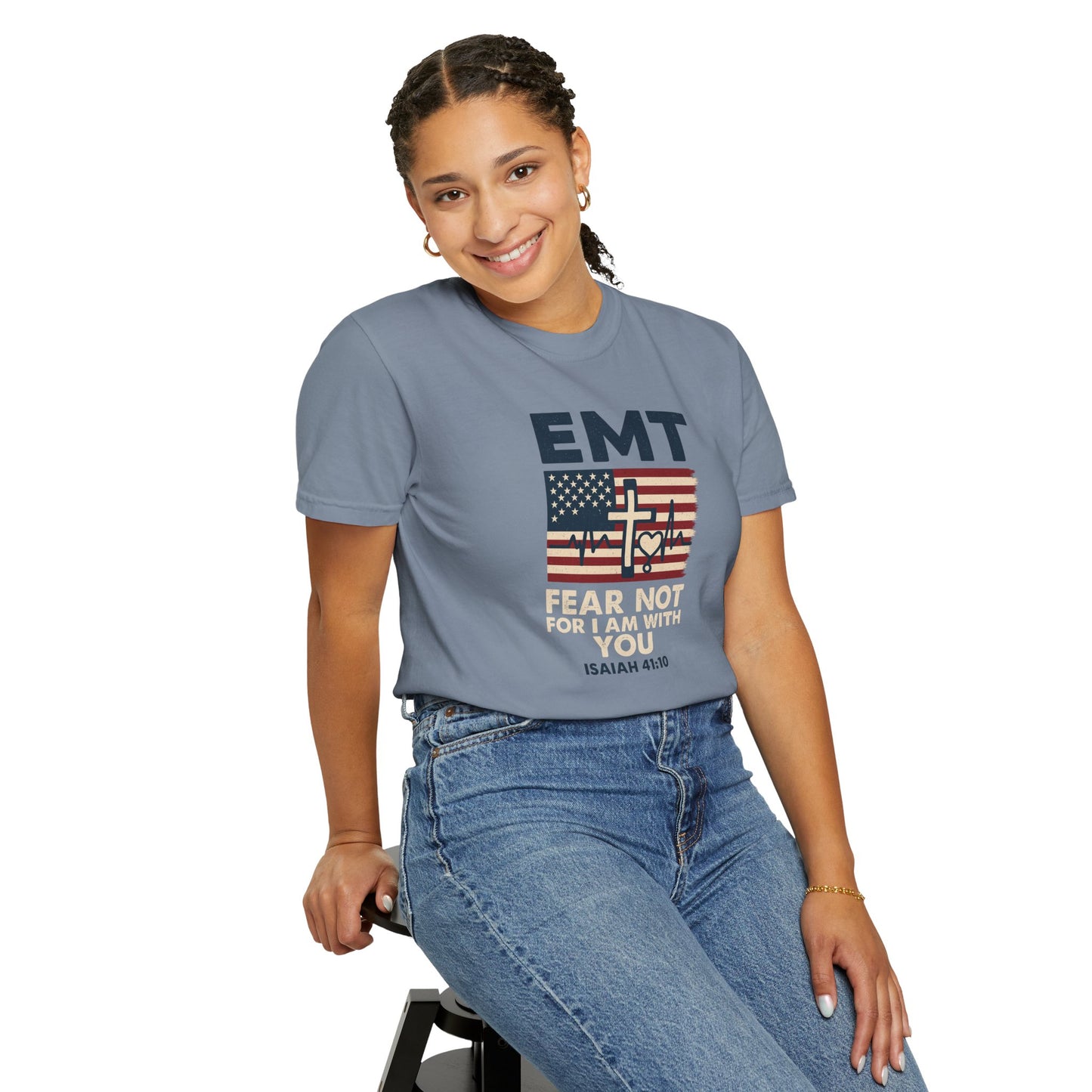 EMT "Fear Not For I Am With You" T-Shirt