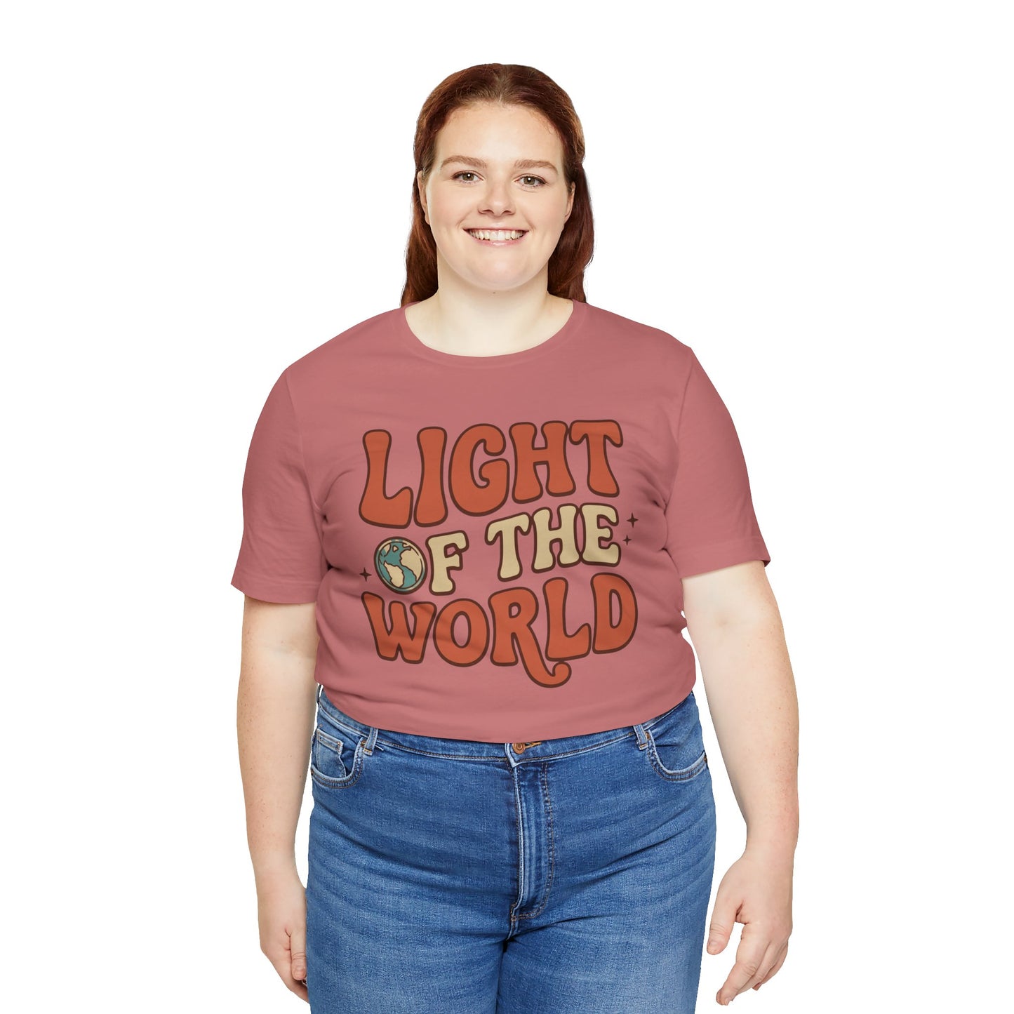 Light of the World T-Shirt — Inspirational Christian Tee