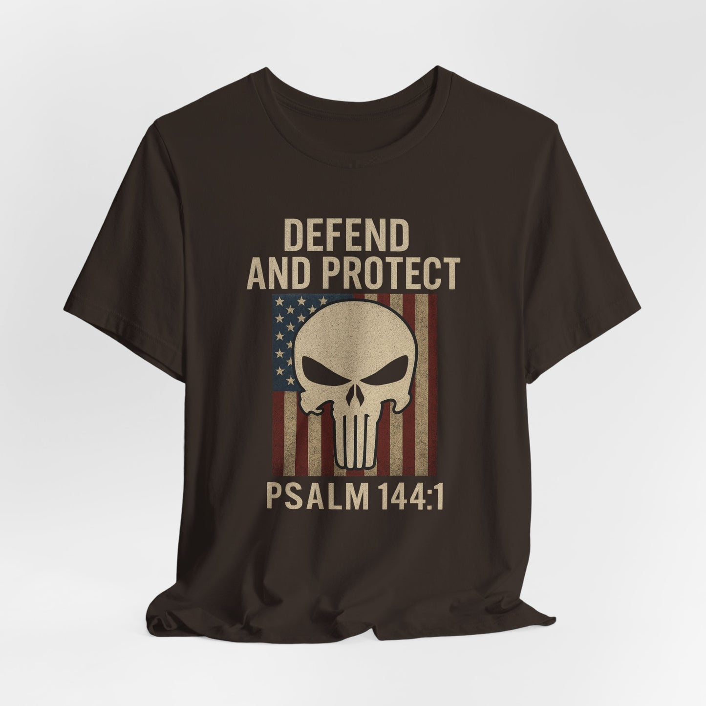 Defend and Protect Bible Verse Psalm 144:1 T-Shirt