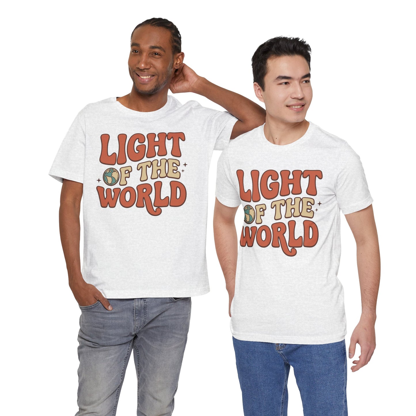 Light of the World T-Shirt — Inspirational Christian Tee
