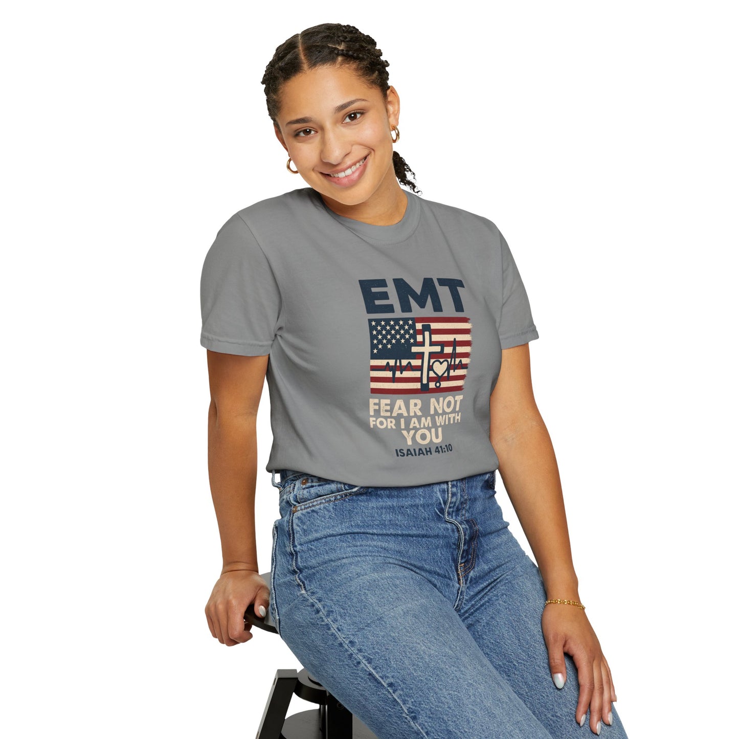 EMT "Fear Not For I Am With You" T-Shirt