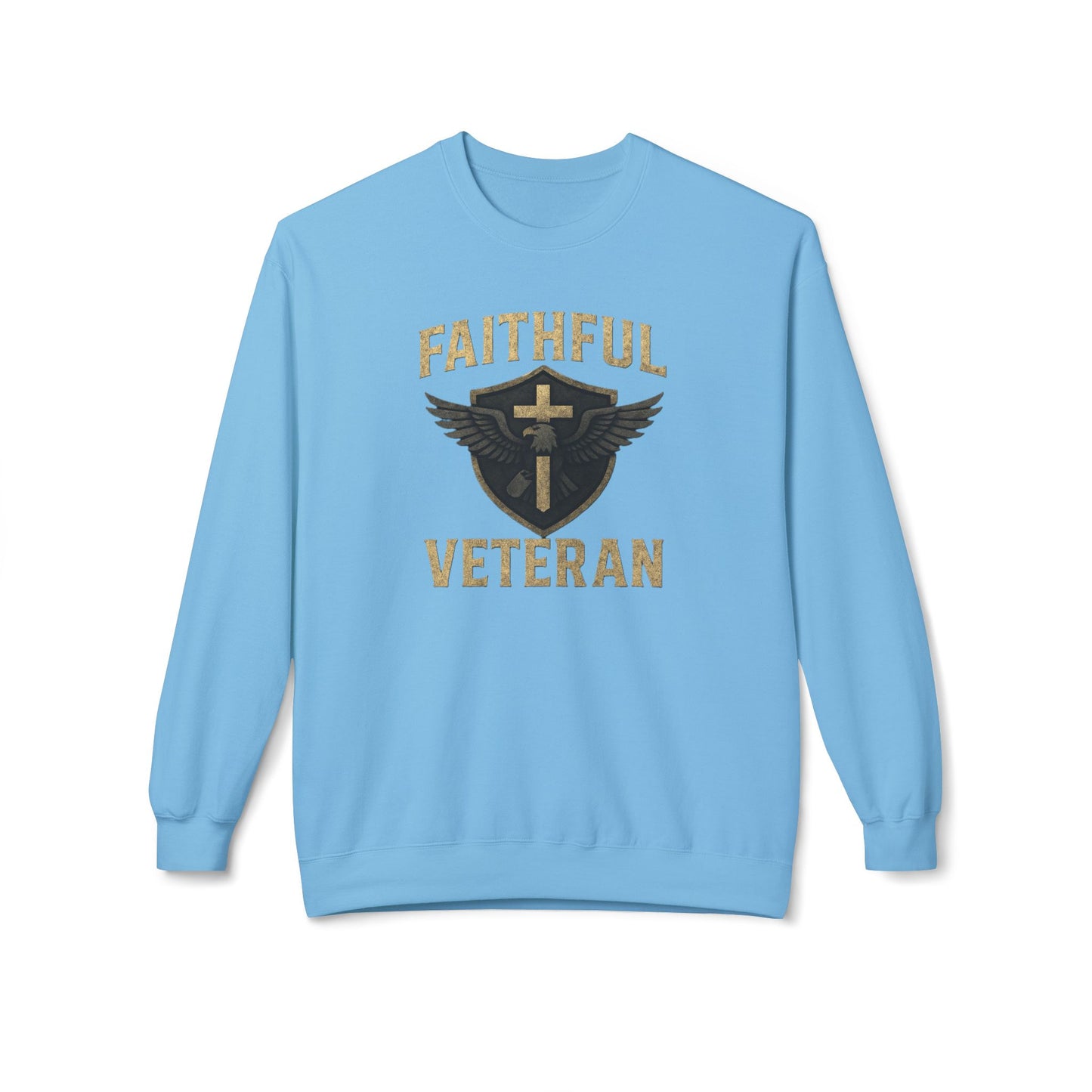Faithful Veteran Crewneck Sweatshirt Design
