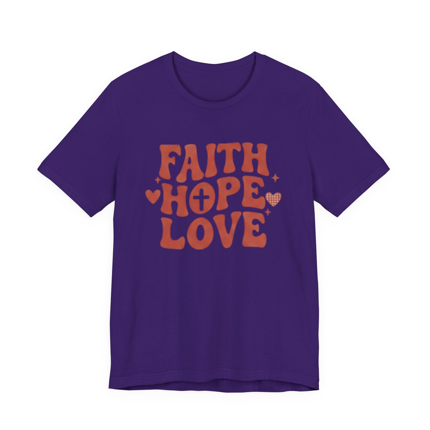 Faith Hope Love T-Shirt — Christian Inspirational Tee