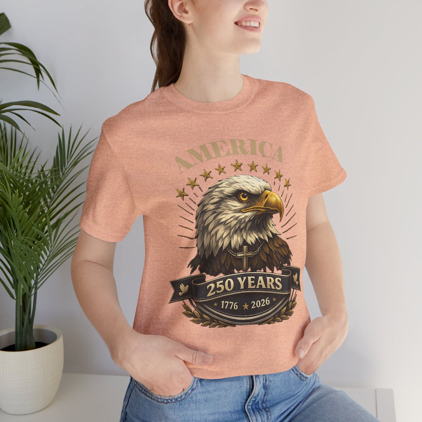 America 250th Anniversary Eagle T-Shirt — 1776–2026 Patriotic Tee