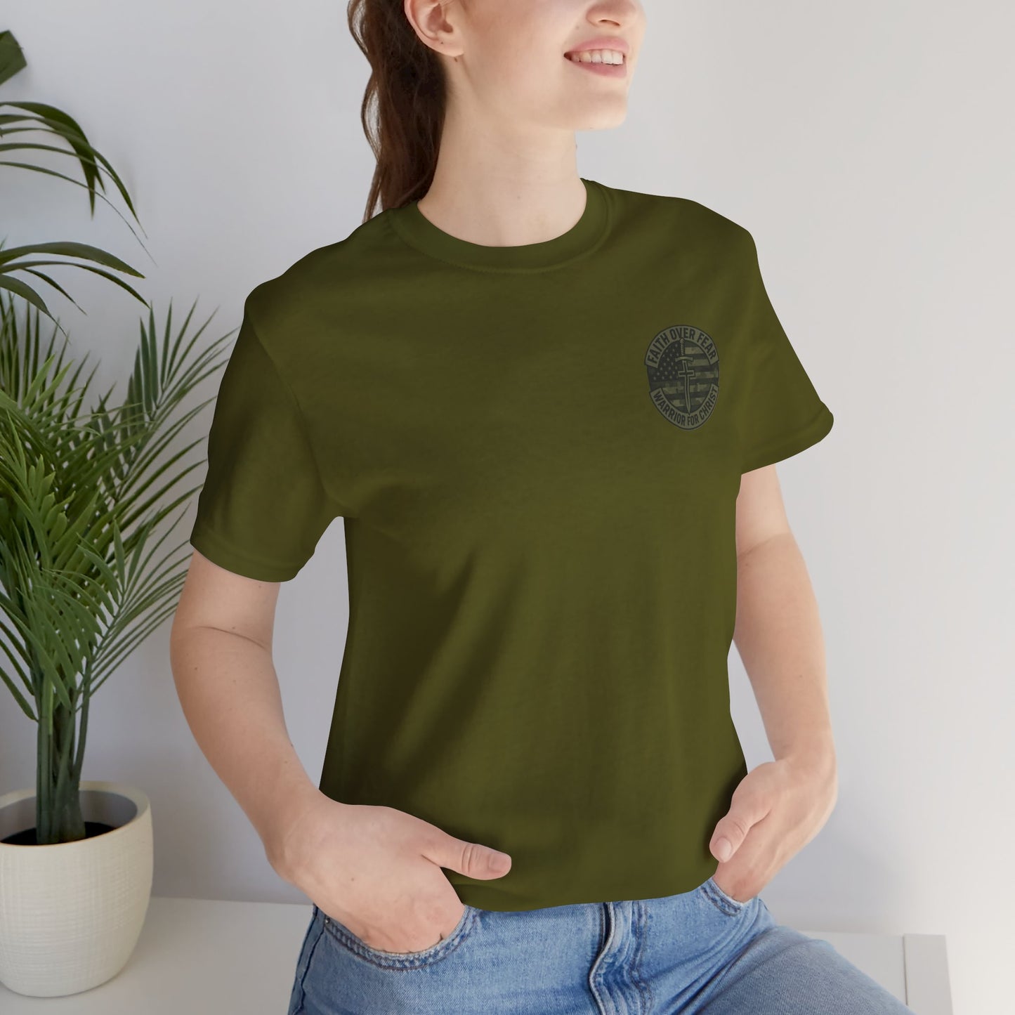 Faith Over Fear "Warrior for Christ" T-Shirt