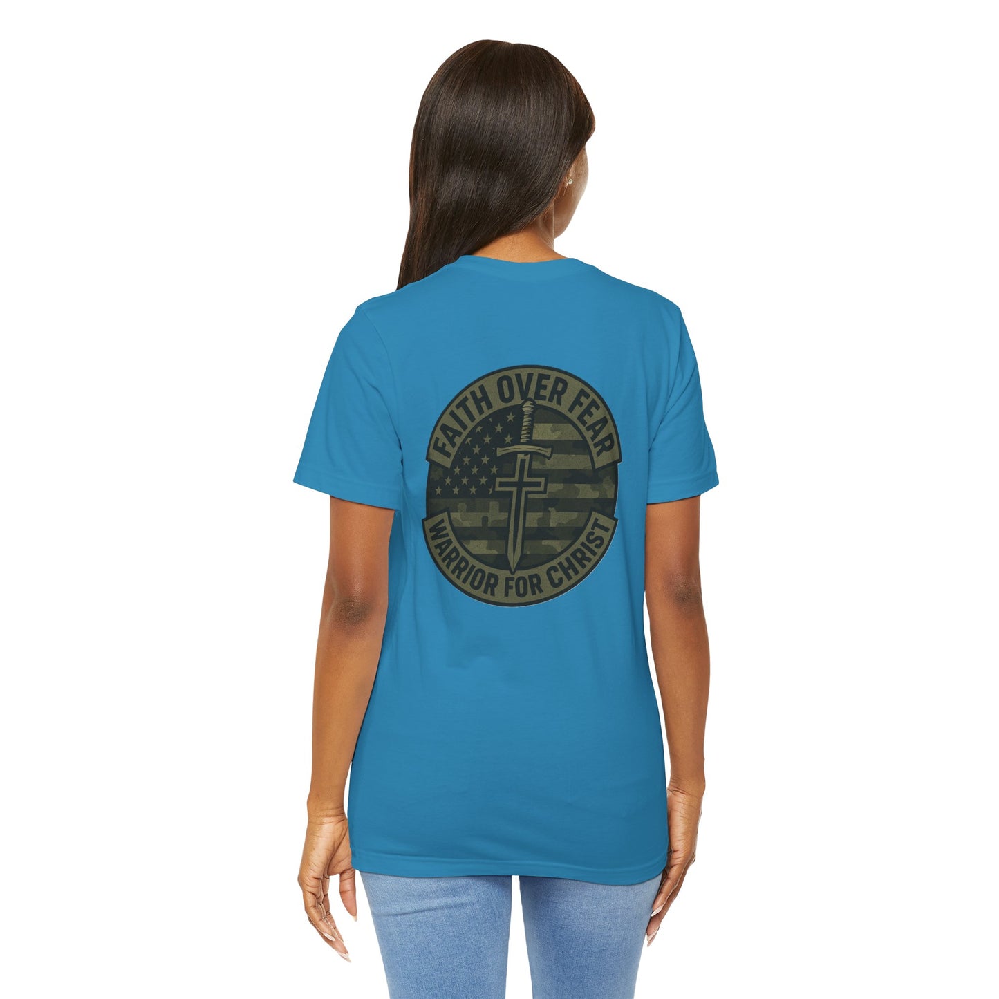 Faith Over Fear "Warrior for Christ" T-Shirt